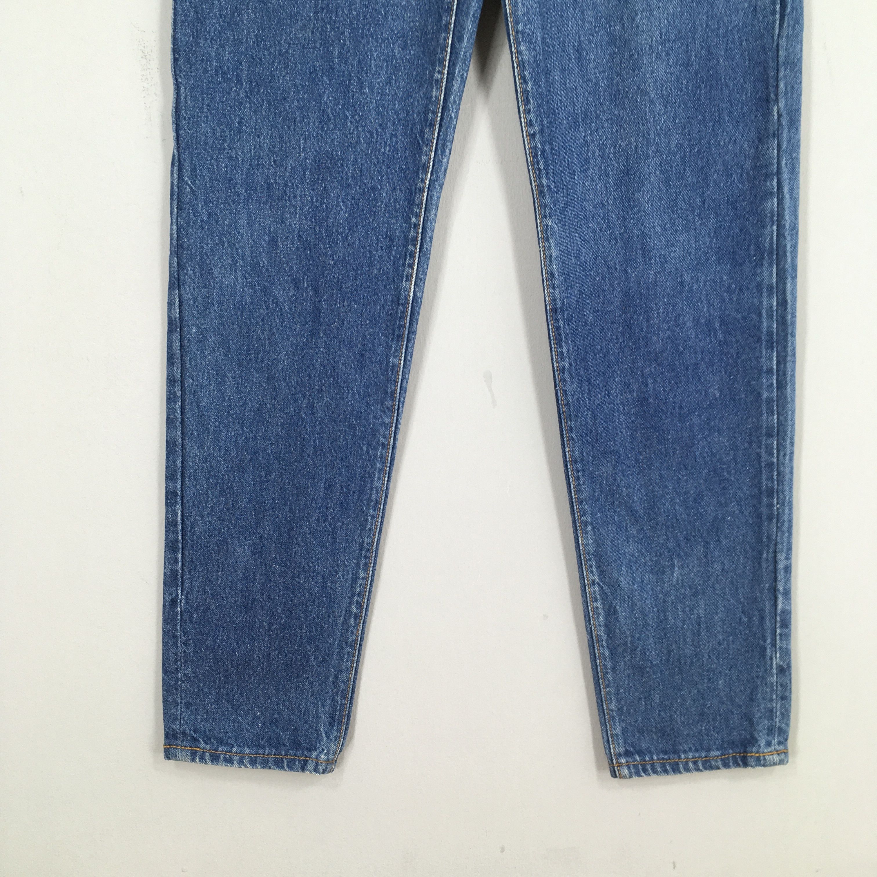 Levi's Size 24x31 Vintage 90s Levi's 501 Faded Blue Jeans S762 Size 24" / US 00 / IT 34 - 4 Thumbnail