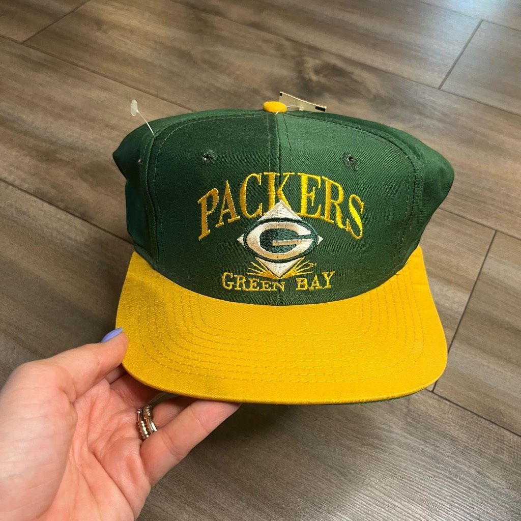 The Game Vintage Green Bay Packers Green Signature SnapBack Hat Size ONE SIZE - 1 Thumbnail