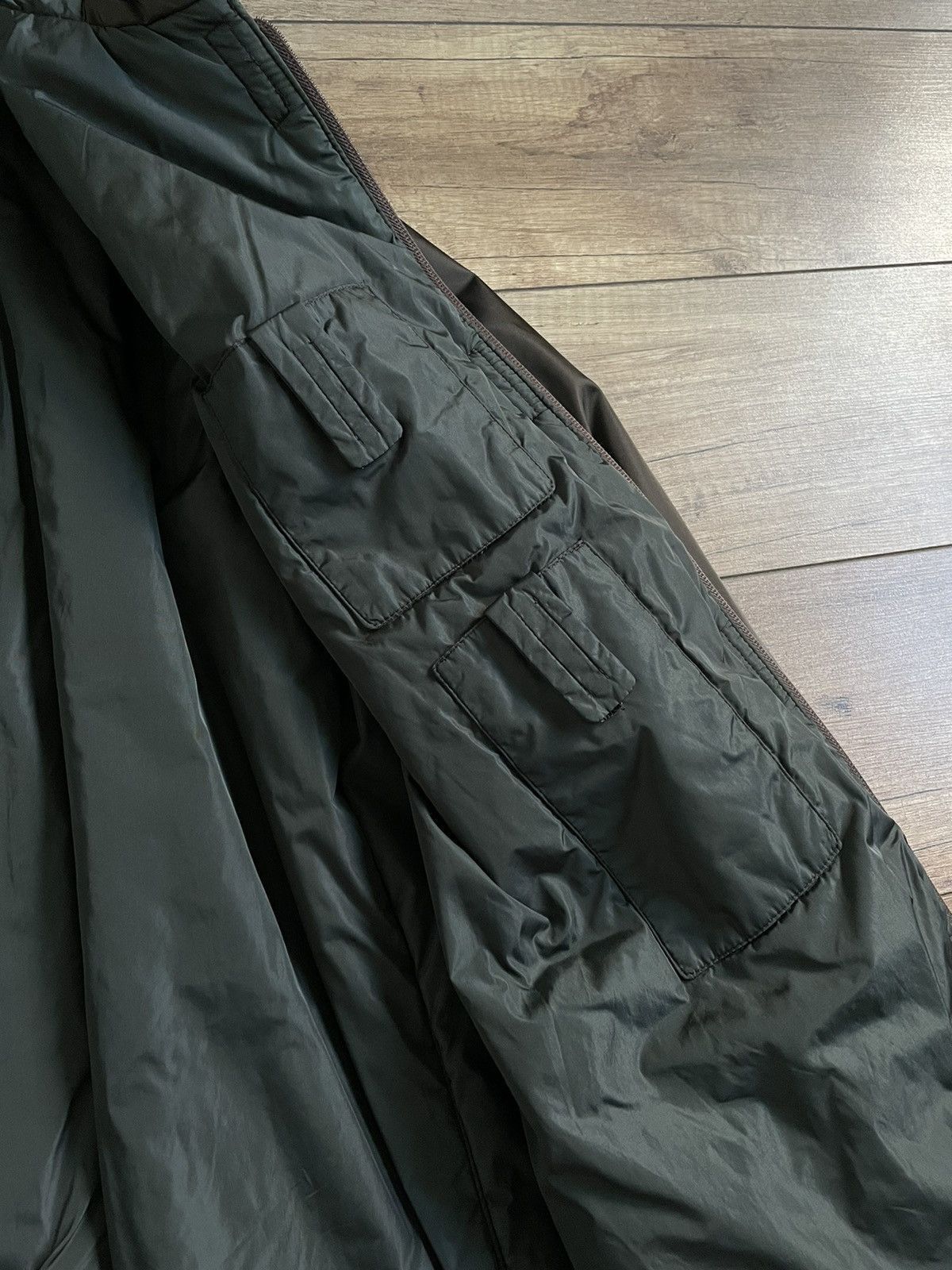 Prada RARE Prada Black Tag Long Nylon Hooded Jacket Parka Coat Size M / US 6-8 / IT 42-44 - 13 Thumbnail