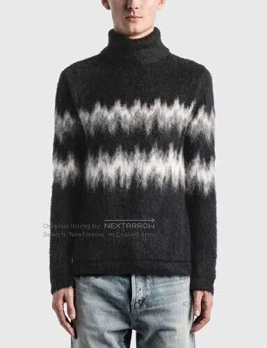 Saint Laurent Paris Saint Laurent Mohair Knit Sweater. Size US M / EU 48-50 / 2 - 8 Thumbnail