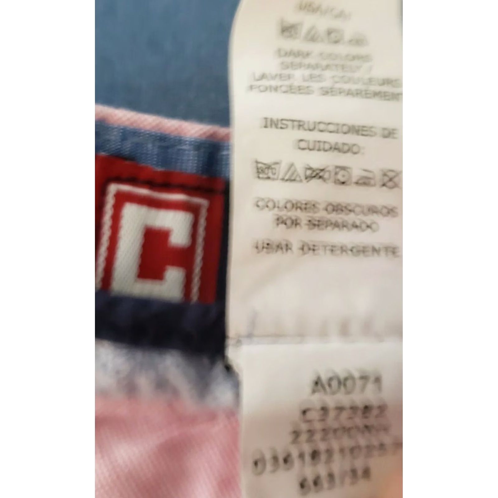 Chaps Chaps Bermuda Shorts Mens 34 Pink Light Weight Cotton 5 Pockets Flat Front Zip Button Classic 9 Inseam Regular Size W34 Size US 34 / EU 50 - 8 Thumbnail
