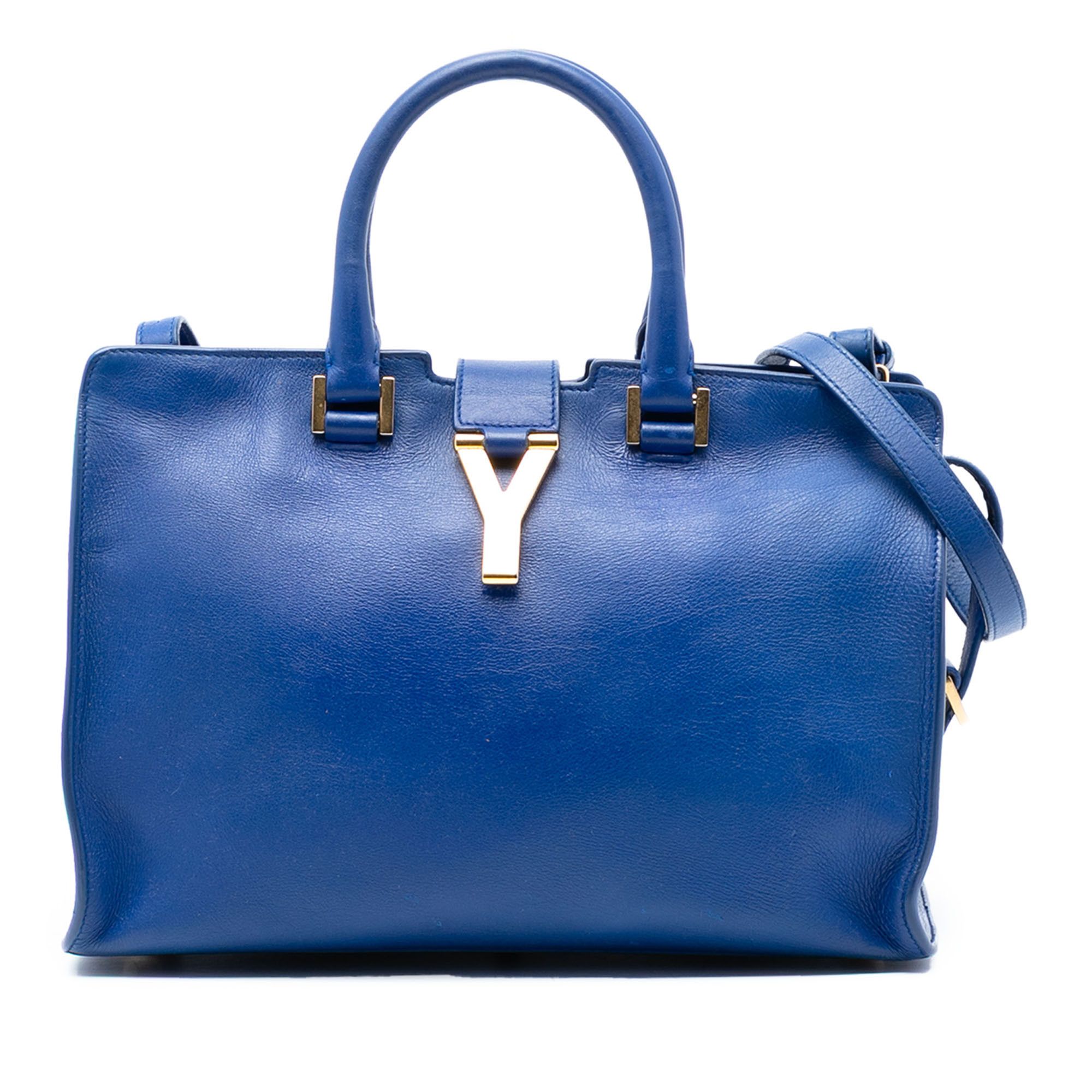 Yves Saint Laurent Yves Saint Laurent Small Calfskin Cabas Chyc Satchel Size ONE SIZE - 1 Thumbnail