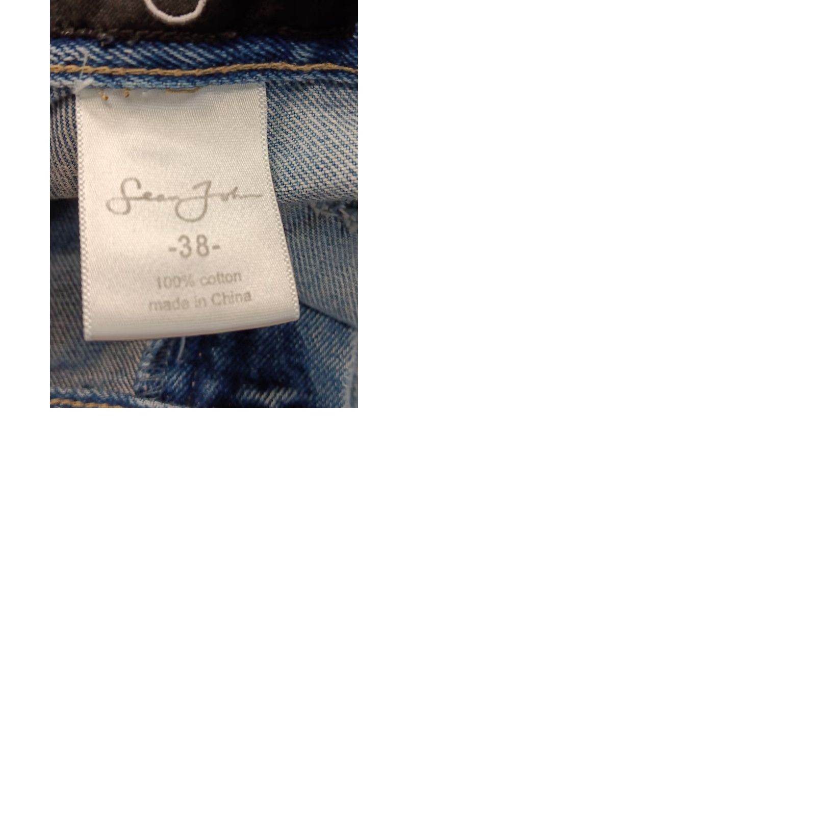 Sean John VINTAGE Sean John Jeans 38x32 Blue Denim Wide-Leg Hip Hop Street Wear Mens Jeans Size US 38 / EU 54 - 9 Thumbnail