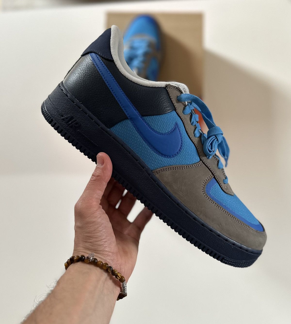 Stash × Nike Air Force 1 Low SP 27cm NIKE AIR FORCE 1 LOW SP x STASH SOFT GREY/VARSITY ROYAL