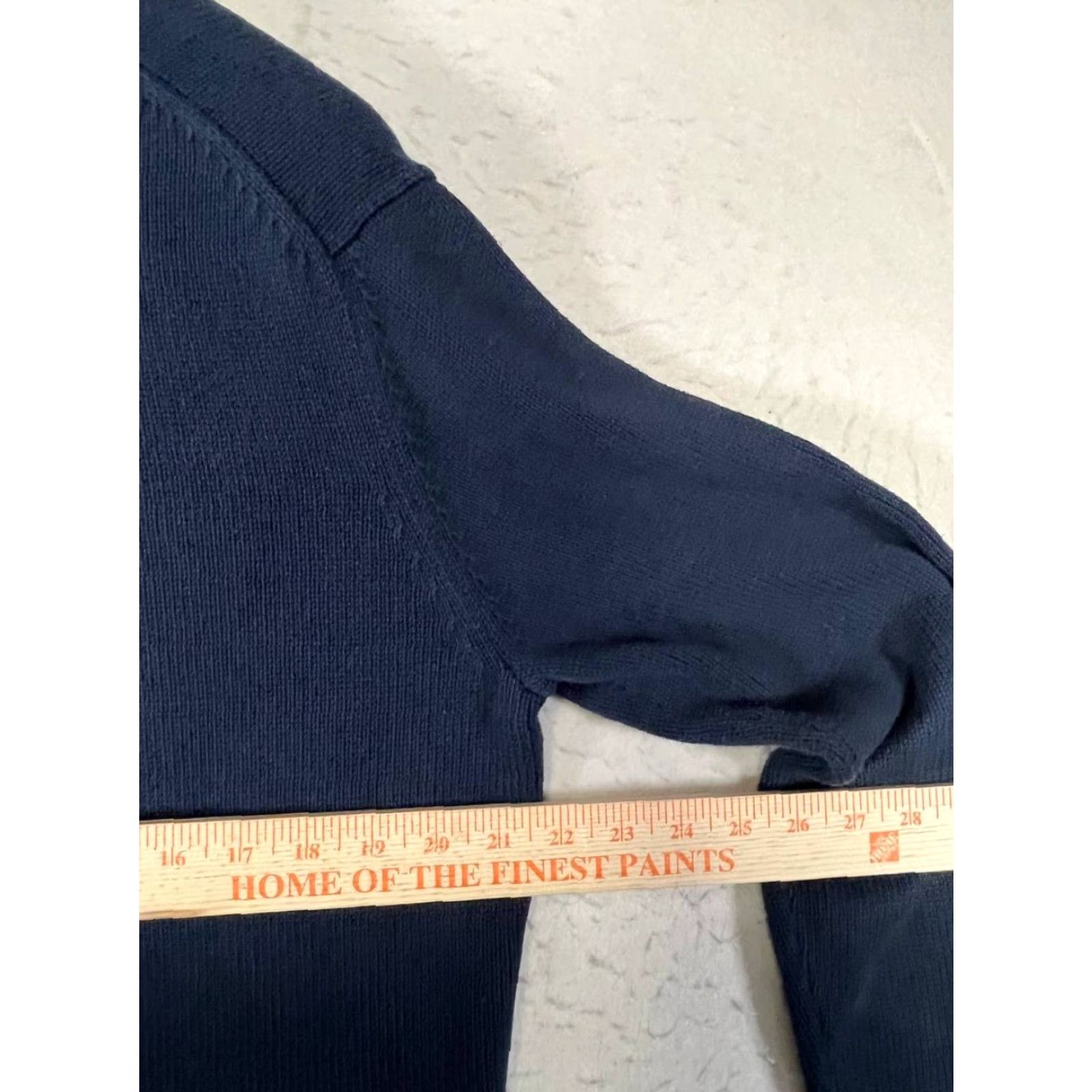 Massimo Dutti Mossimo Dutti Pullover Sweater Knit Neck Shawl L Charcoal Gray Cotton Cashmere Men Regular Knit Style Preppy Size US L / EU 52-54 / 3 - 5 Thumbnail