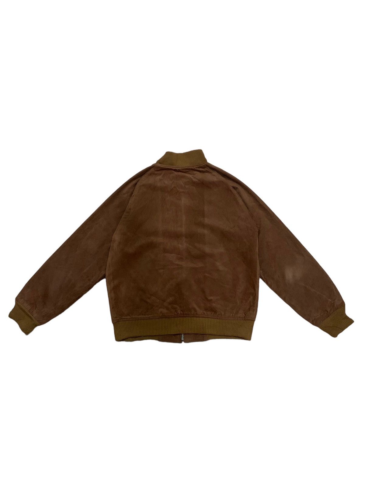If Six Was Nine × Japanese Brand × Le Grande Bleu (L.G.B.) 🔥Offer Me🔥 Vintage Him Beat Style Suede Schott Jacket Size US M / EU 48-50 / 2 - 2 Thumbnail