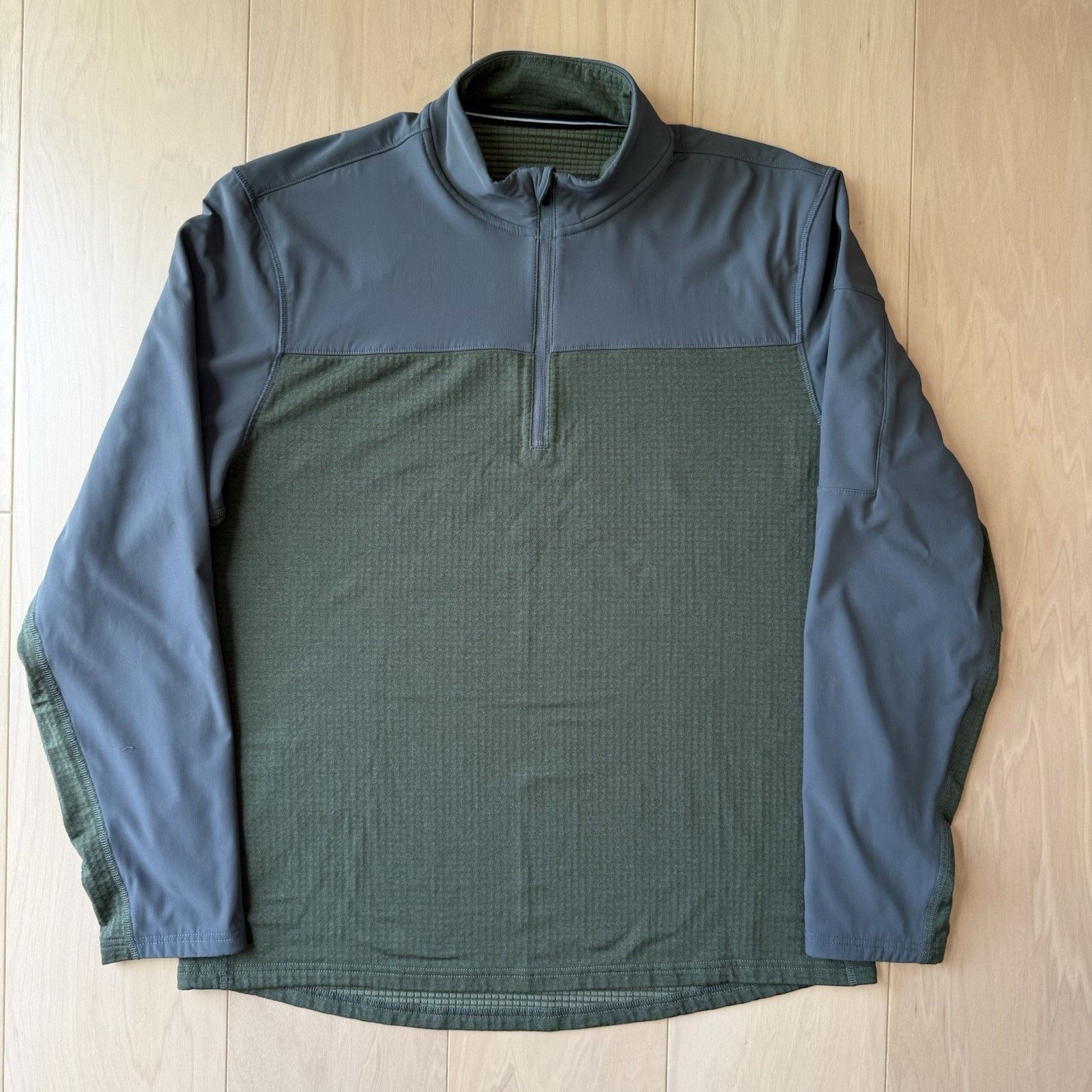 Ten Thousand Ten Thousand 1/4 Zip Pullover Large Green Gray Utility Size US L / EU 52-54 / 3 - 2 Thumbnail