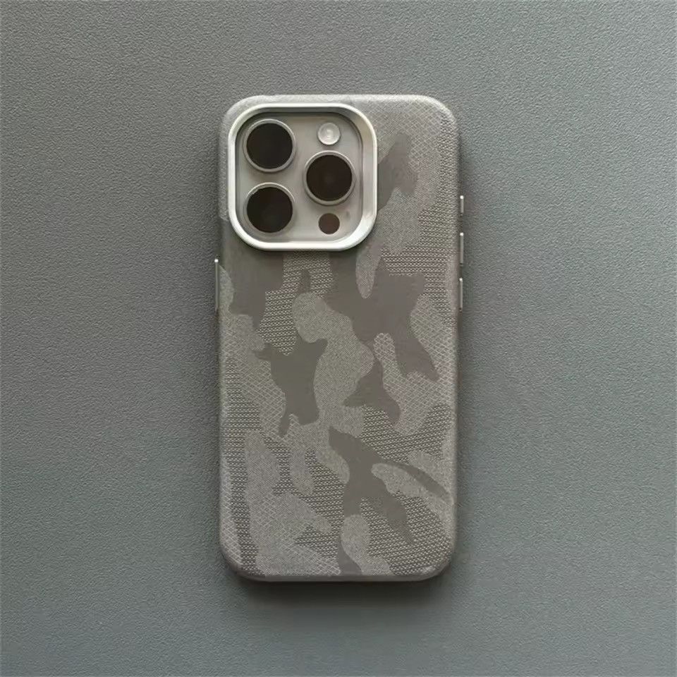 Other Camouflage Magnetic MagSafe Leather Case For Iphone 16 Pro Size ONE SIZE - 1 Thumbnail