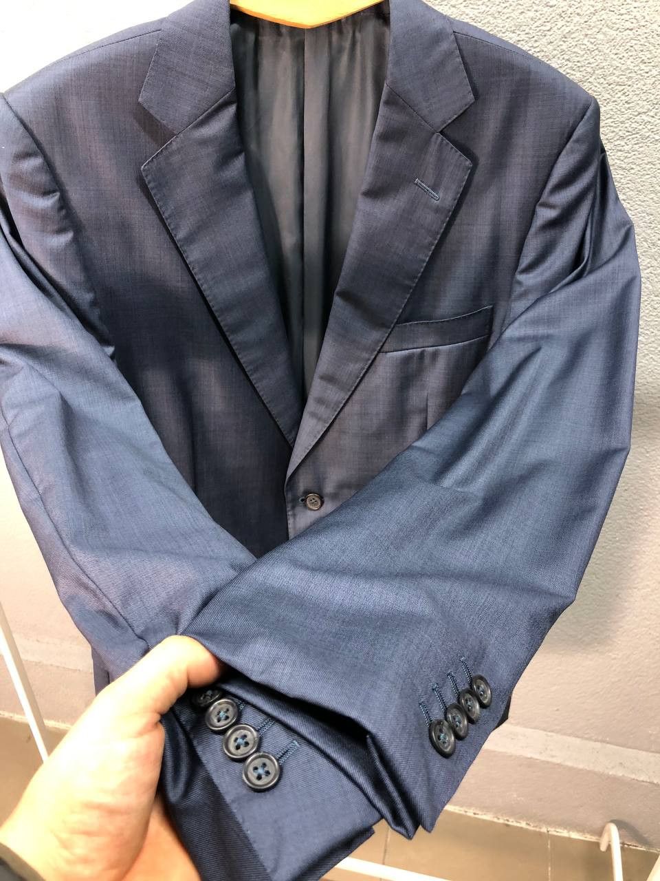 Alfred Dunhill Alfred Dunhill mens wool blazer jacket size 50 / Medium Size 50R - 3 Thumbnail