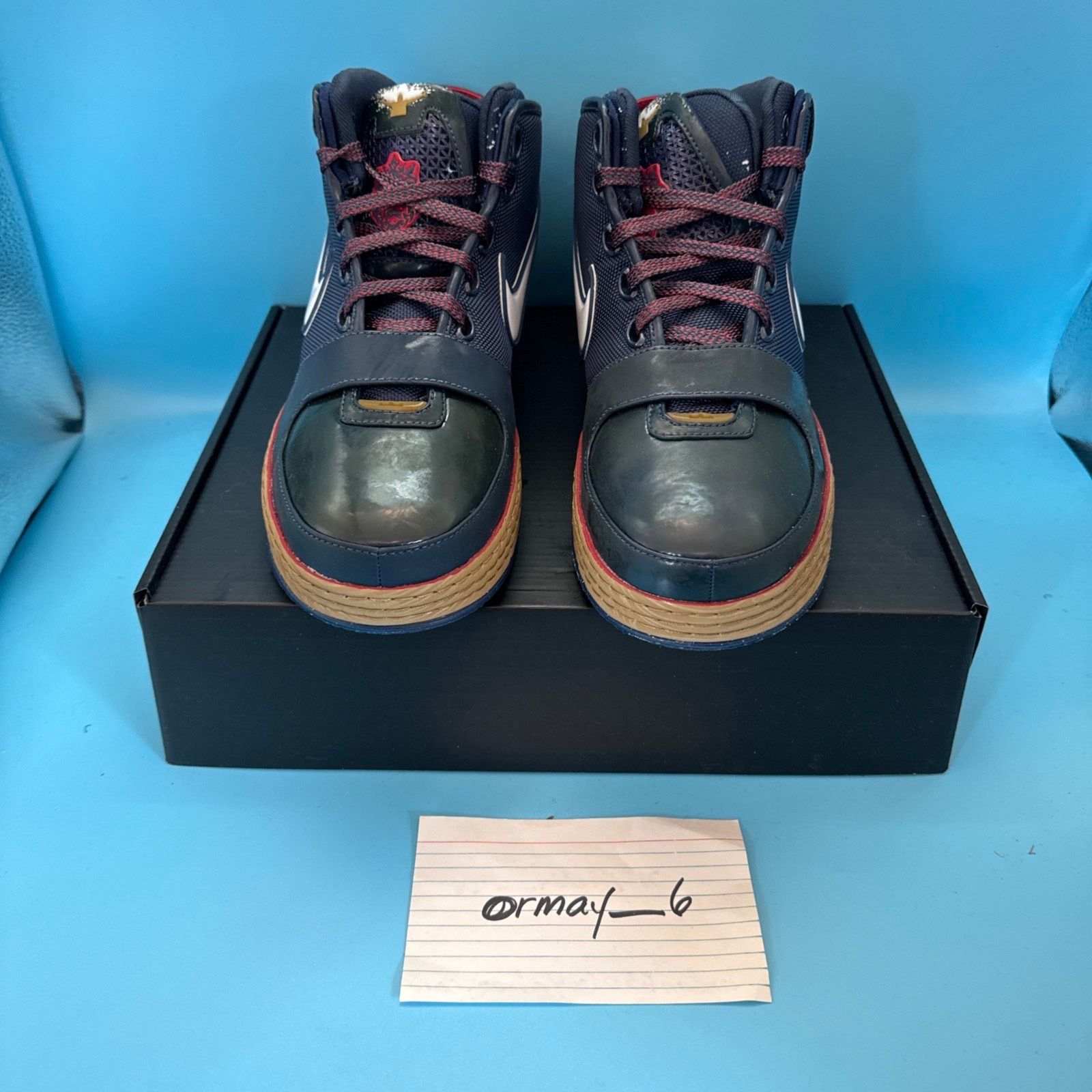 Nike Nike Zoom Lebron VI "Chalk" m8.5 w10 Size US 8.5 / EU 41-42 - 4 Thumbnail