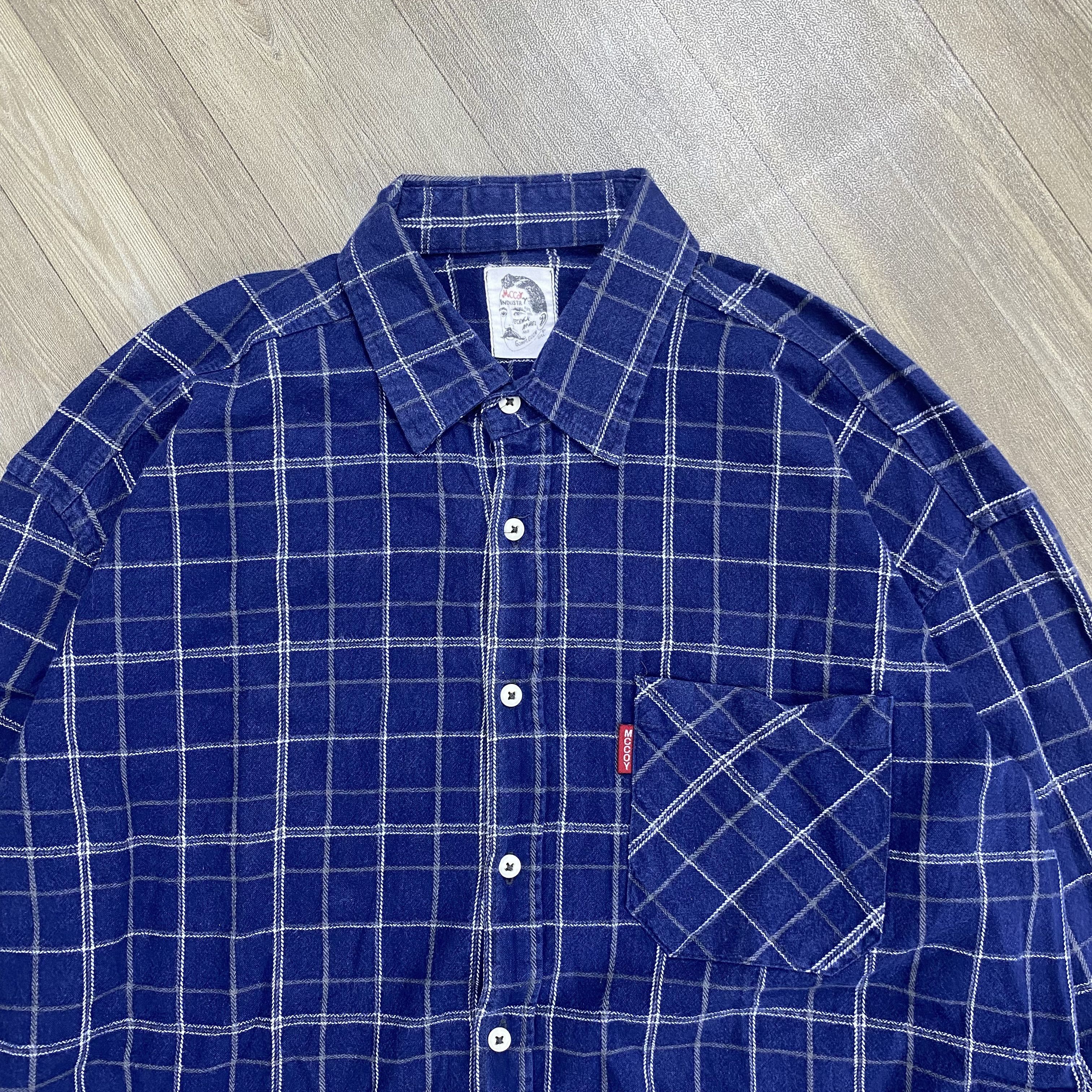The Real McCoy's The Real Mc Coys Shirt Flannel Union Made Size US L / EU 52-54 / 3 - 2 Thumbnail