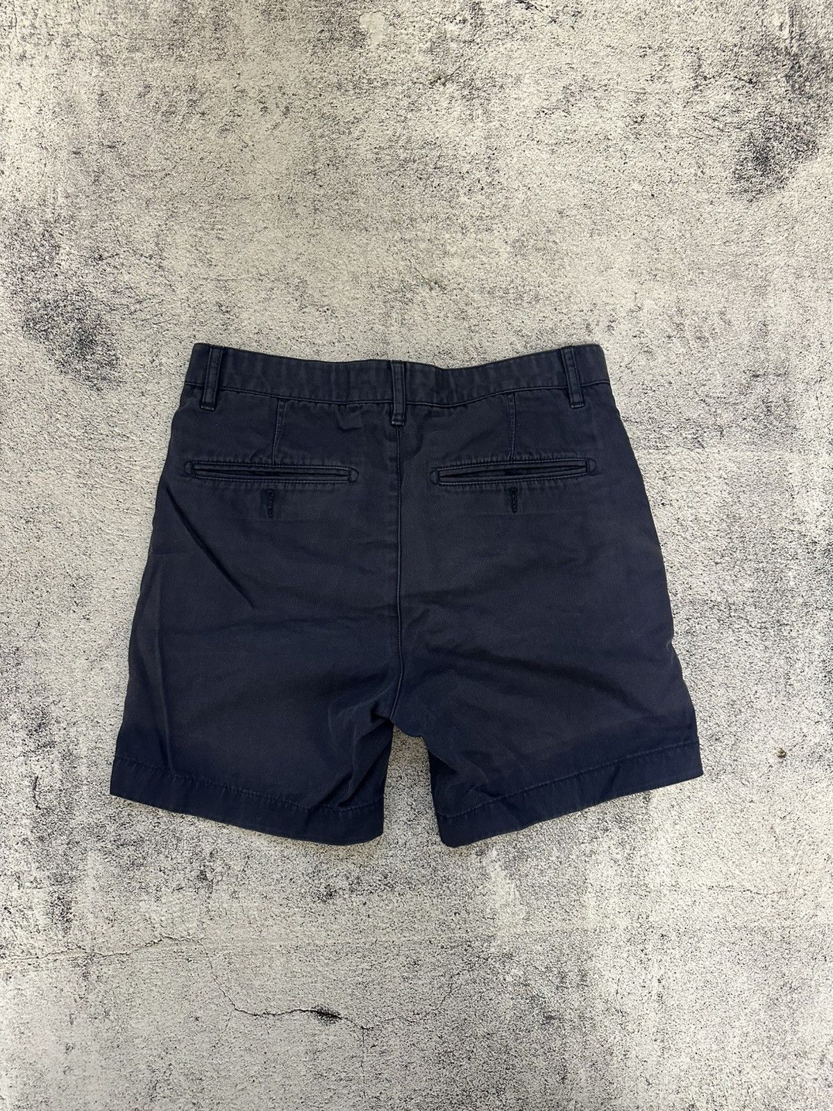 Acne Studios Acne Studios Seymour Twill Shorts Blue Size US 27 - 2 Thumbnail