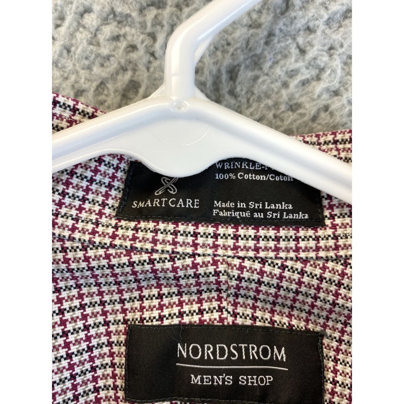 Nordstrom Nordstrom Men's Traditional Fit Wrinkle Free Dress Shirt Size 16.5 / 35 / 74-60 Size 42R - 4 Thumbnail