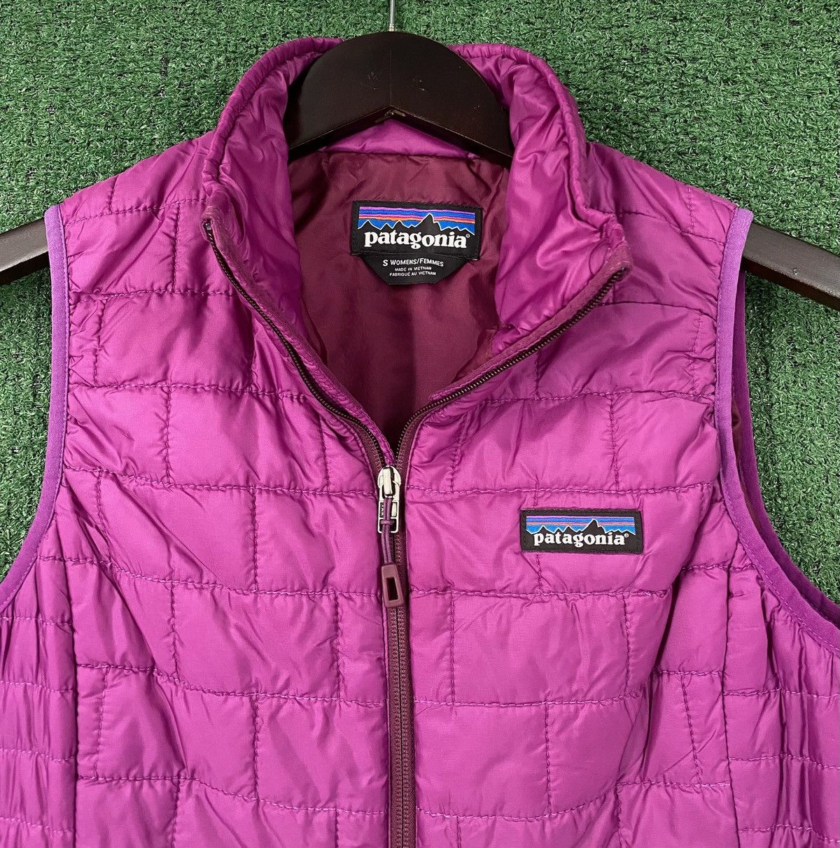 Patagonia Patagonia Nano Puff Primaloft Purple Quilted Vest Small Size S / US 4 / IT 40 - 2 Thumbnail