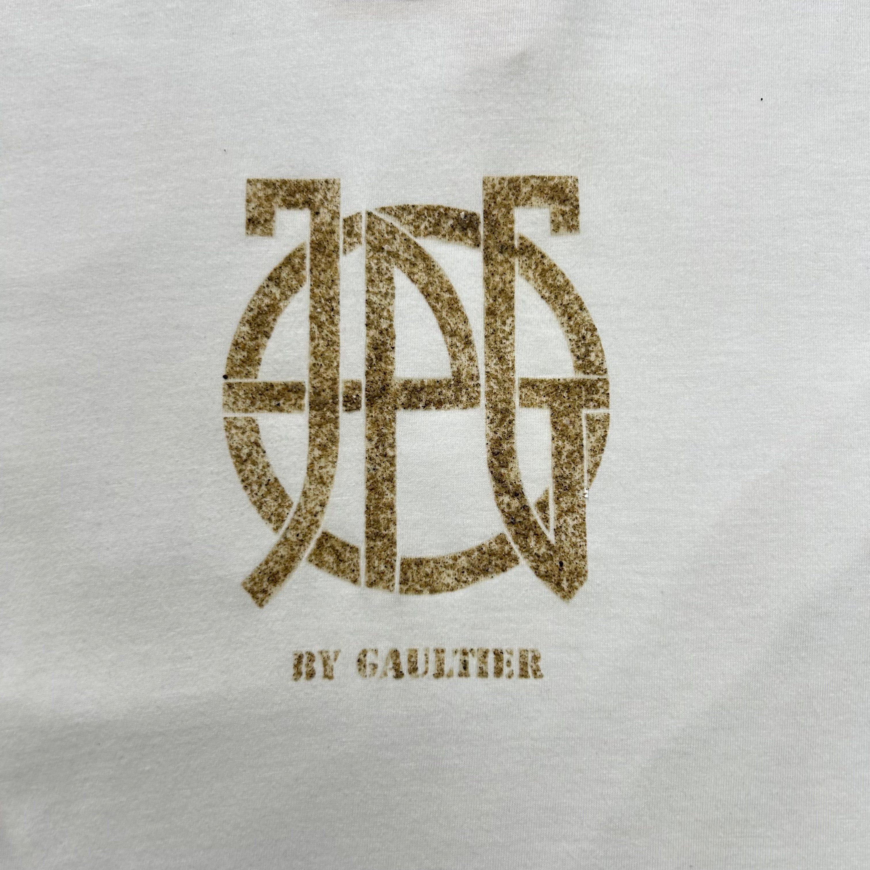 Jean Paul Gaultier Jean Paul Gaultier Cropped Logo Tee Size S / US 4 / IT 40 - 6 Thumbnail