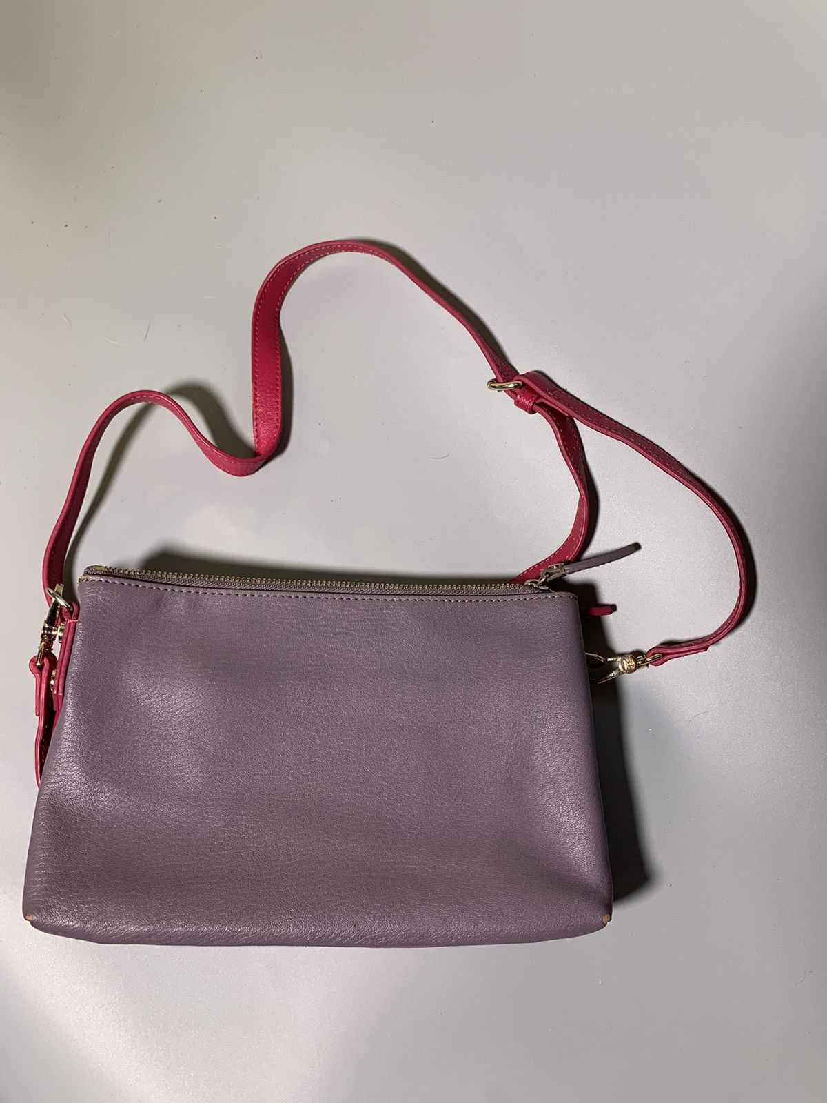 Vivienne Westwood VIVIENNE WESTWOOD TWO TONE LEATHER CROSS BODY BAG Size ONE SIZE - 3 Thumbnail