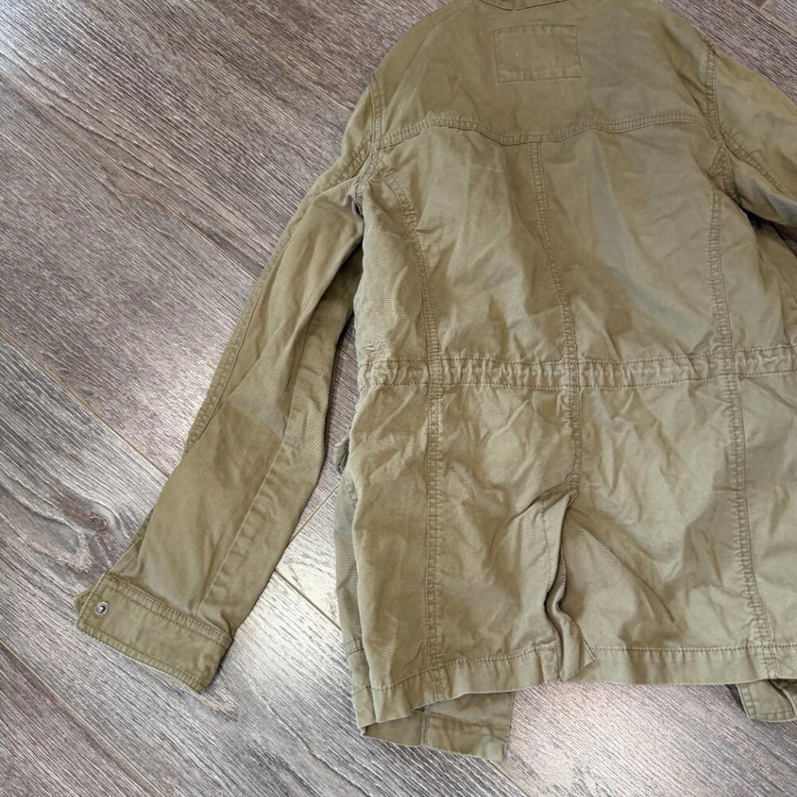 Banana Republic Banana Republic Women Utility Jacket Olive Green Size XS Size XS / US 0-2 / IT 36-38 - 7 Thumbnail
