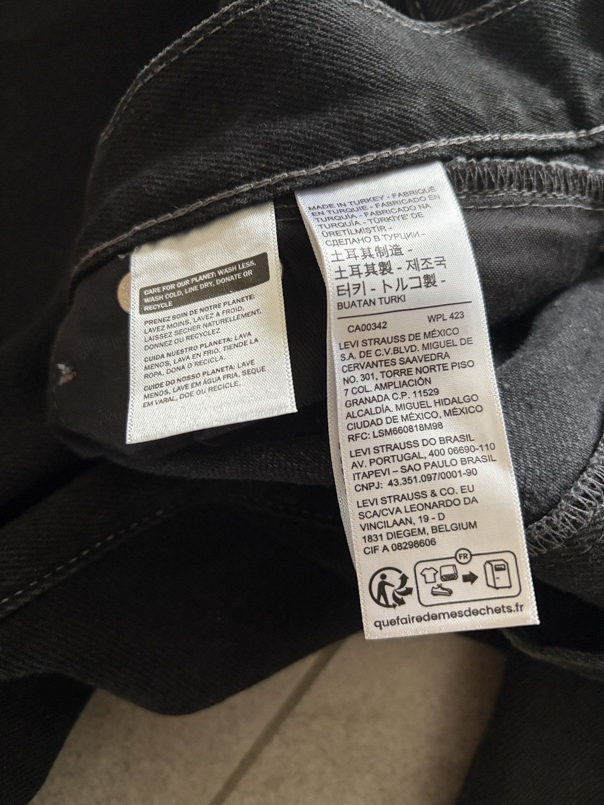 Kiko Kostadinov × Levi's Kiko Kostadinov x Levi’s 33x34 Articulate Knee Trouser FW24 Size US 33 - 9 Thumbnail