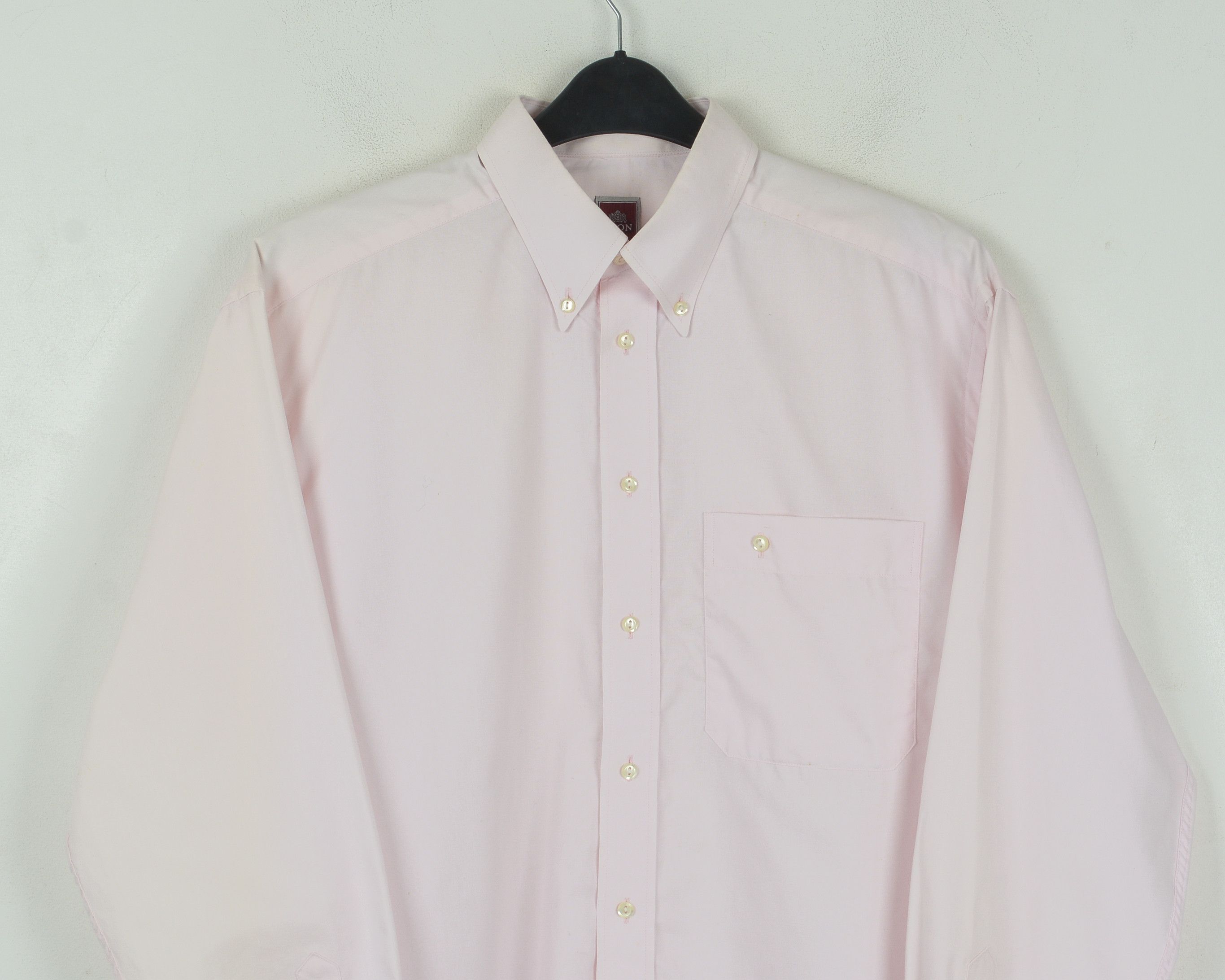 Eton ETON Quality Cotton Formal 16" Shirt Collared Casual Top Size 40R - 2 Thumbnail