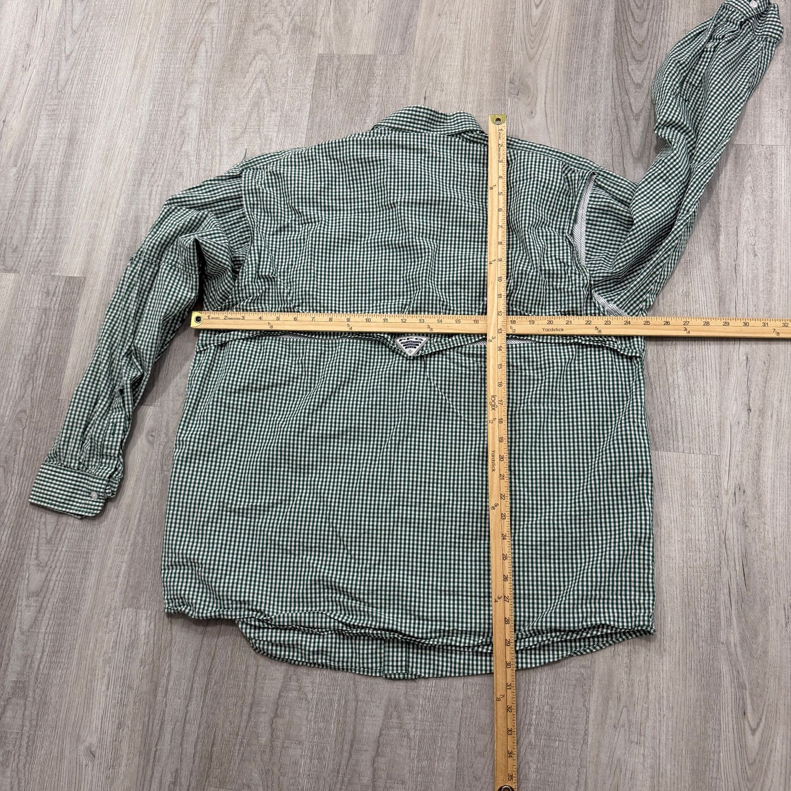 Columbia Columbia PFG Colorado State Rams Shirt Men's Large Green Size US L / EU 52-54 / 3 - 8 Thumbnail