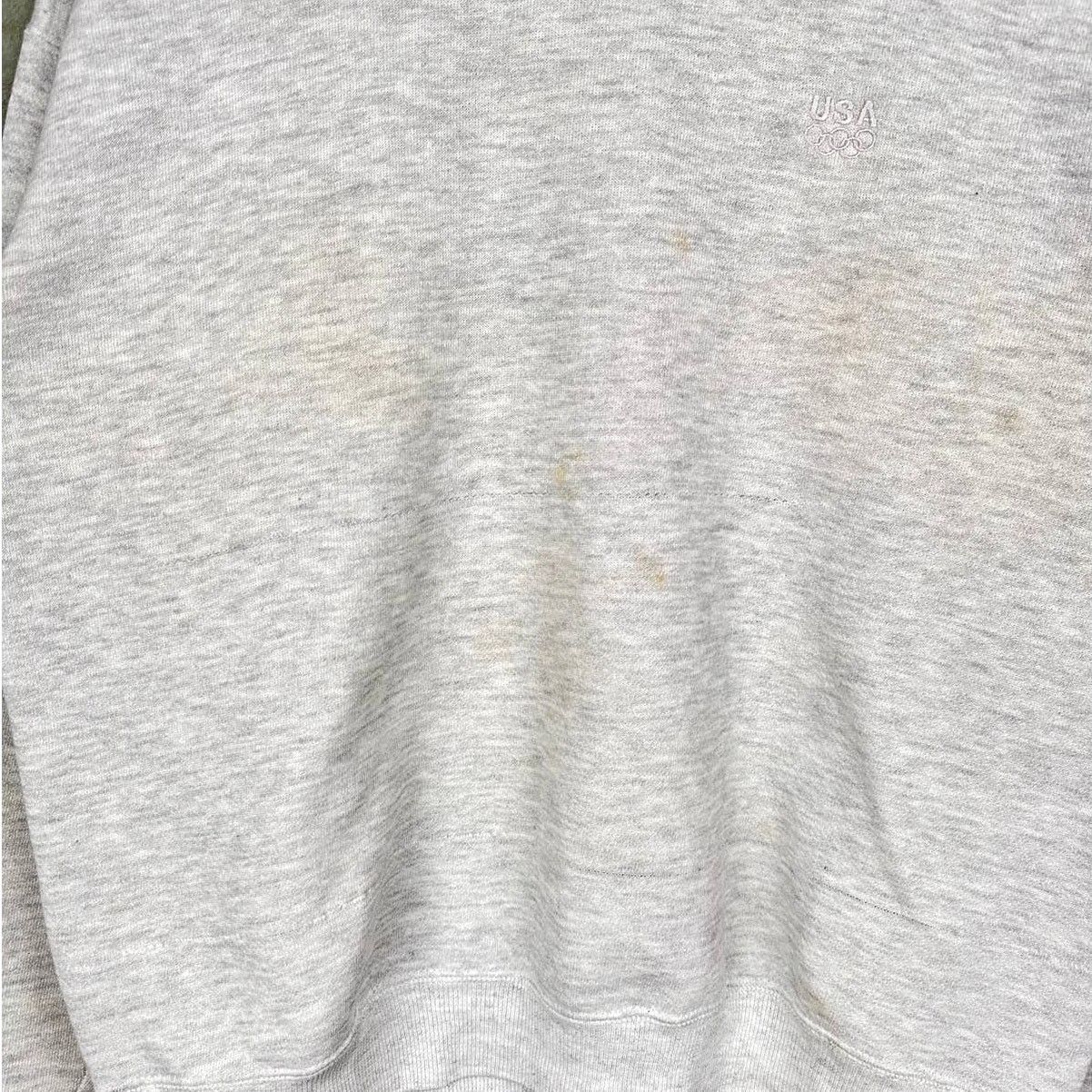 USA Olympics × Vintage Vintage 90s USA Olympics Crewneck Sweatshirt Sz M Gray Size US M / EU 48-50 / 2 - 5 Thumbnail