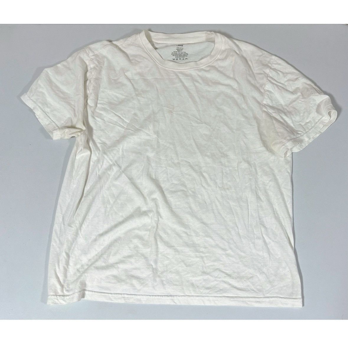 True Religion True Religion White Solid Short Sleeve T-Shirt Tee Size L 🤍 Size US L / EU 52-54 / 3 - 1 Thumbnail