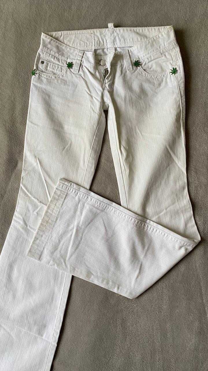 Dsquared2 Dsquared2 Marijuana Flared Vintage y2k low rise Pants Size 26" / US 2 / IT 38 - 3 Thumbnail