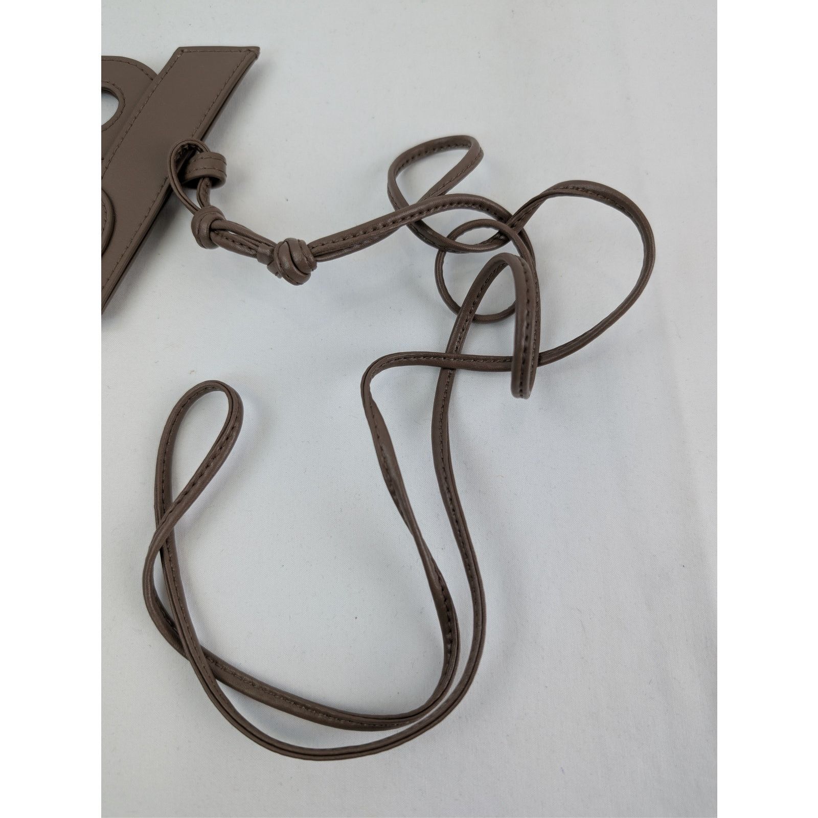 Bottega Veneta o1rshd1 Q:2 / Size: OS / Urban Leather IPhone Holders Grey Size ONE SIZE - 4 Thumbnail