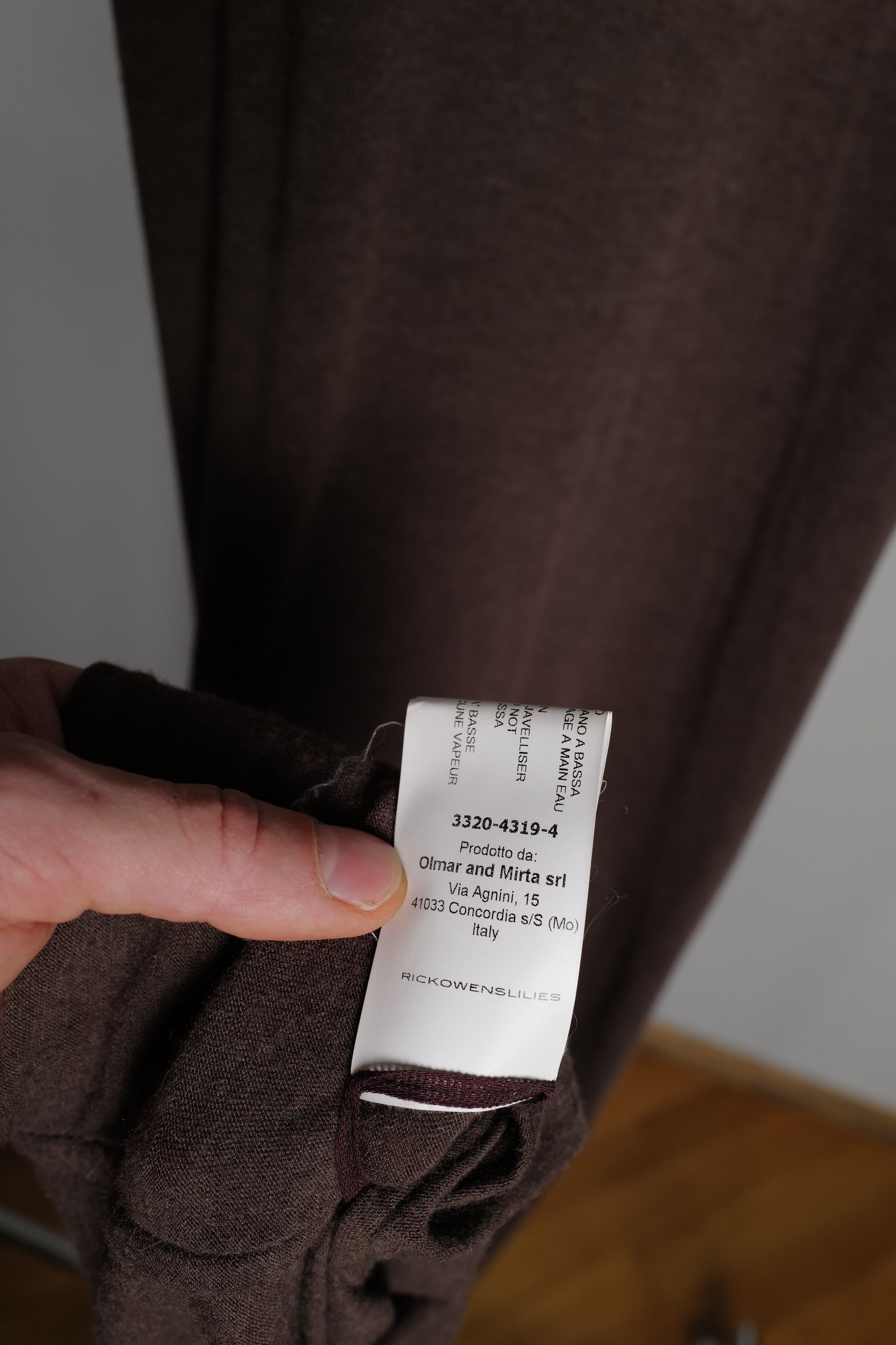 Rick Owens FW21 RICK OWENS LILLIES DRESS Size L / US 10 / IT 46 - 13 Thumbnail