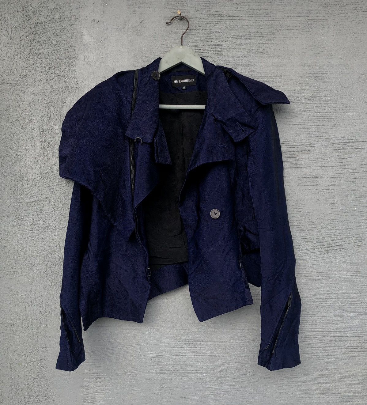 Ann Demeulemeester FW12 Ann Demeulemeester Asymmetrical Jacket Size XS / US 0-2 / IT 36-38 - 5 Thumbnail