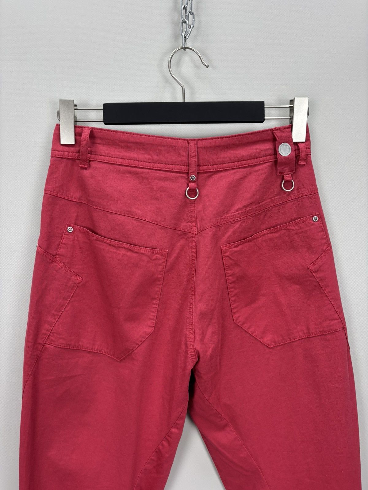 Rundholz Womens pants High Use Size 42 Color Red Size 28" / US 6 / IT 42 - 7 Thumbnail