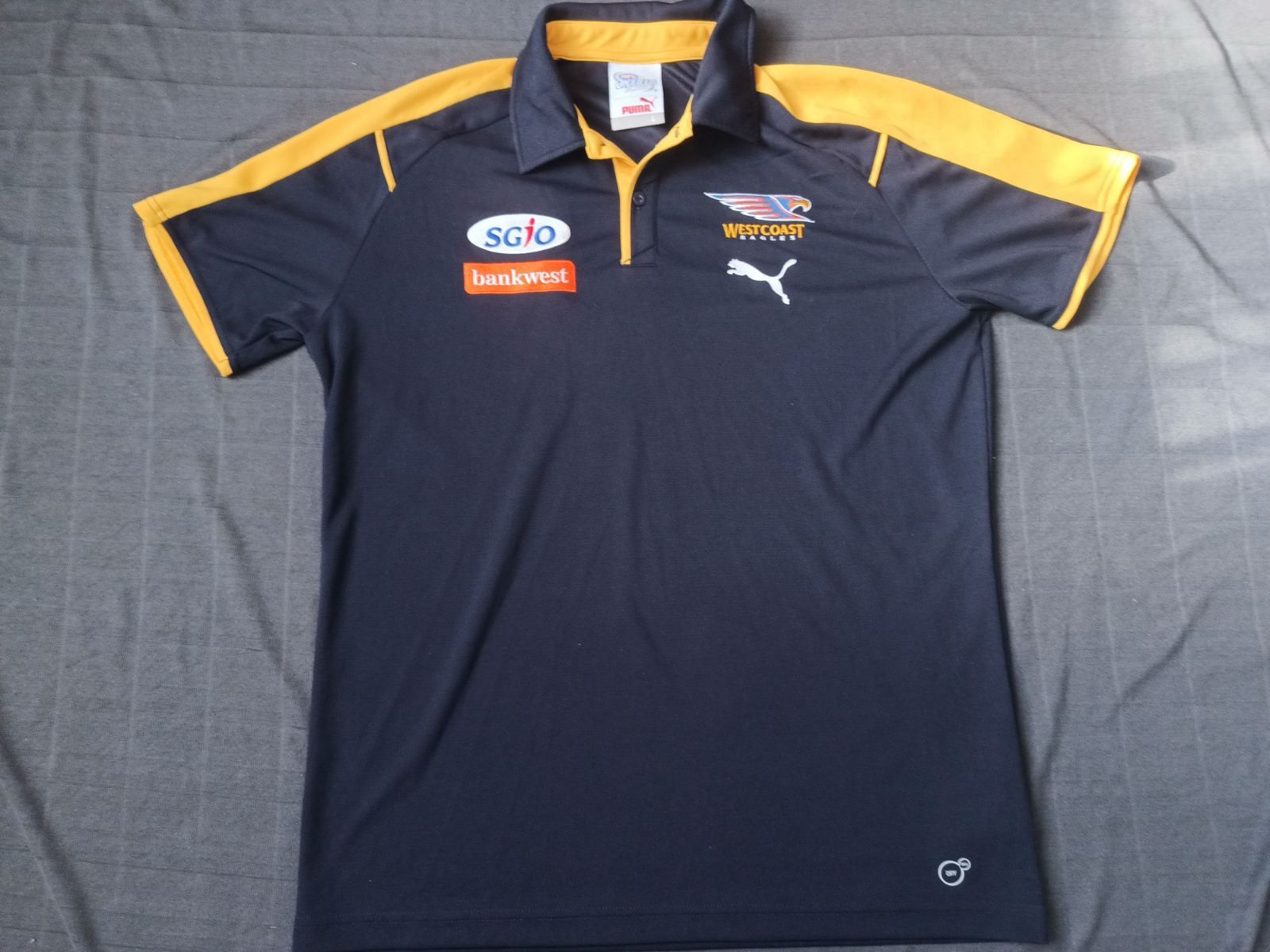 Puma AFL WEST COAST EAGLES PUMA POLO Size US L / EU 52-54 / 3 - 1 Thumbnail