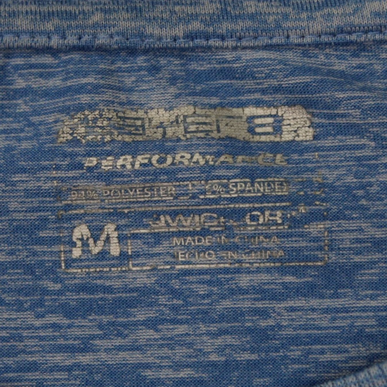 Layer 8 Layer 8 Performance Shirt Mens Medium Blue Quick Dry Moisture Wicking 90s Activewear Cardio Pullover T-Shirt Crew Neck Long Sleeve Casual Sportswear Size US M / EU 48-50 / 2 - 7 Thumbnail