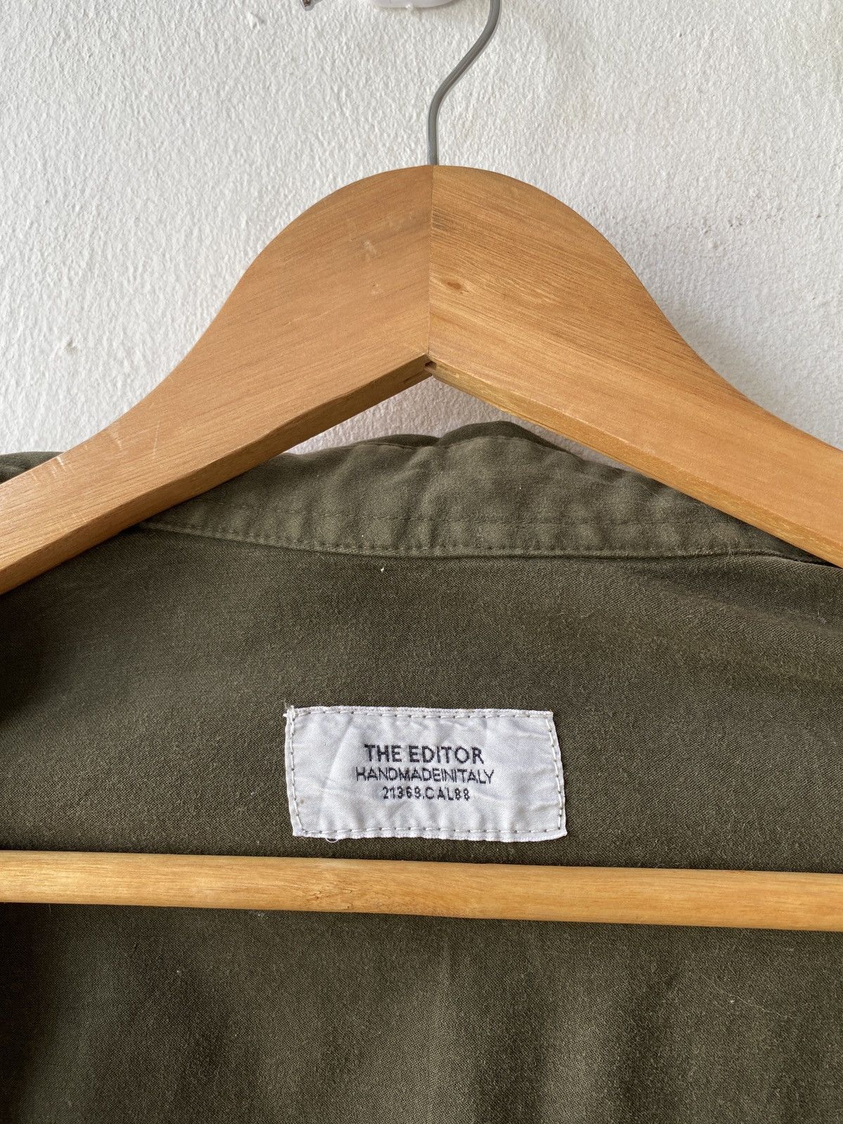 Other The Editor Italy Army Design Button Up Shirt Size US L / EU 52-54 / 3 - 14 Thumbnail