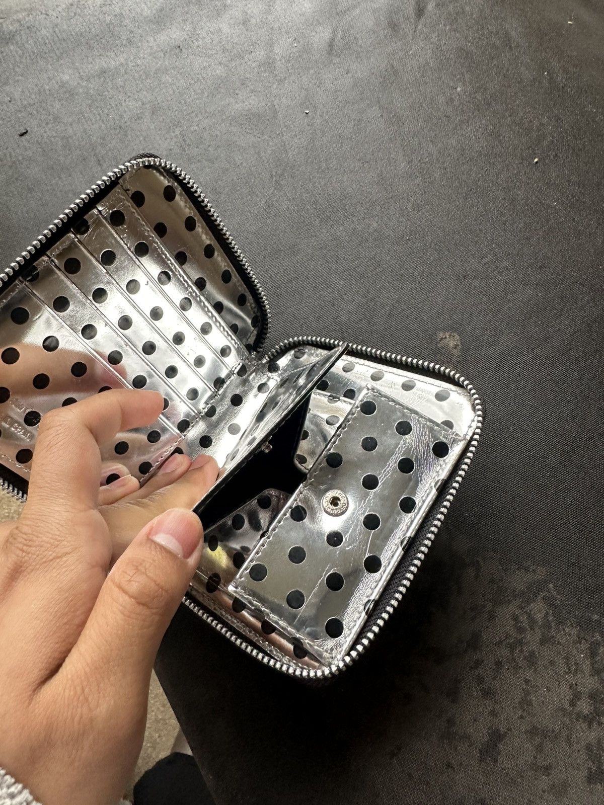 Comme des Garcons Comme des Garcons Polka dot wallet Size ONE SIZE - 17 Thumbnail