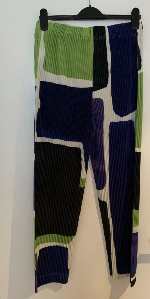 Pleats Please Issey Miyake ISSEY MIYAKE plisse Trousers size medium 2 colourful Size US 34 / EU 50 - 5 Thumbnail