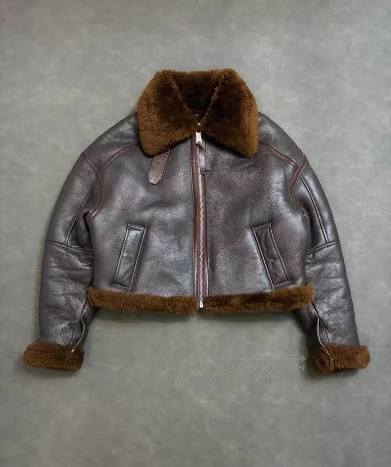 Acne Studios Acne Studios Shearling and Leather Combination Jacket Size M / US 6-8 / IT 42-44 - 1 Thumbnail