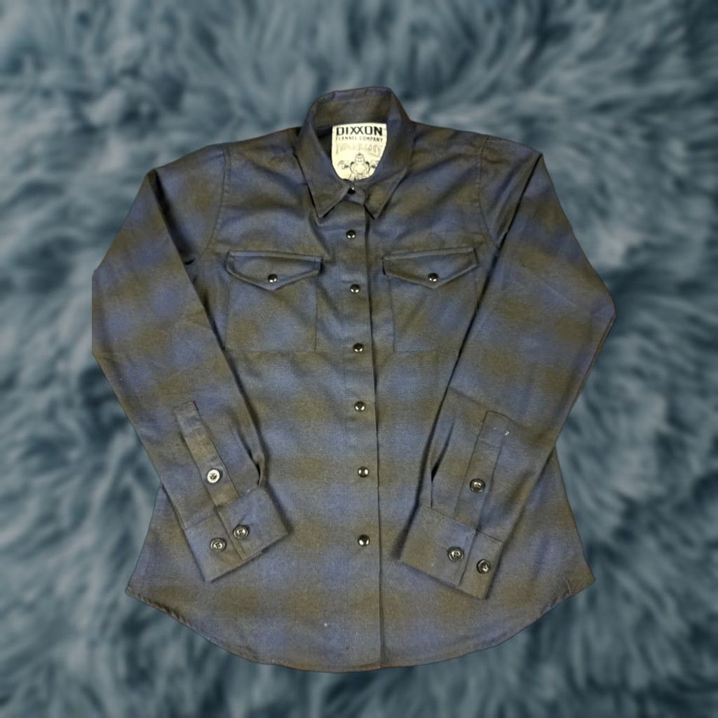 CO Dixxon Flannel Co Plaid Women’s Shirt S Small Blue Black Button-Up Shirt Womens Century? Wait no. Size S / US 4 / IT 40 - 1 Thumbnail