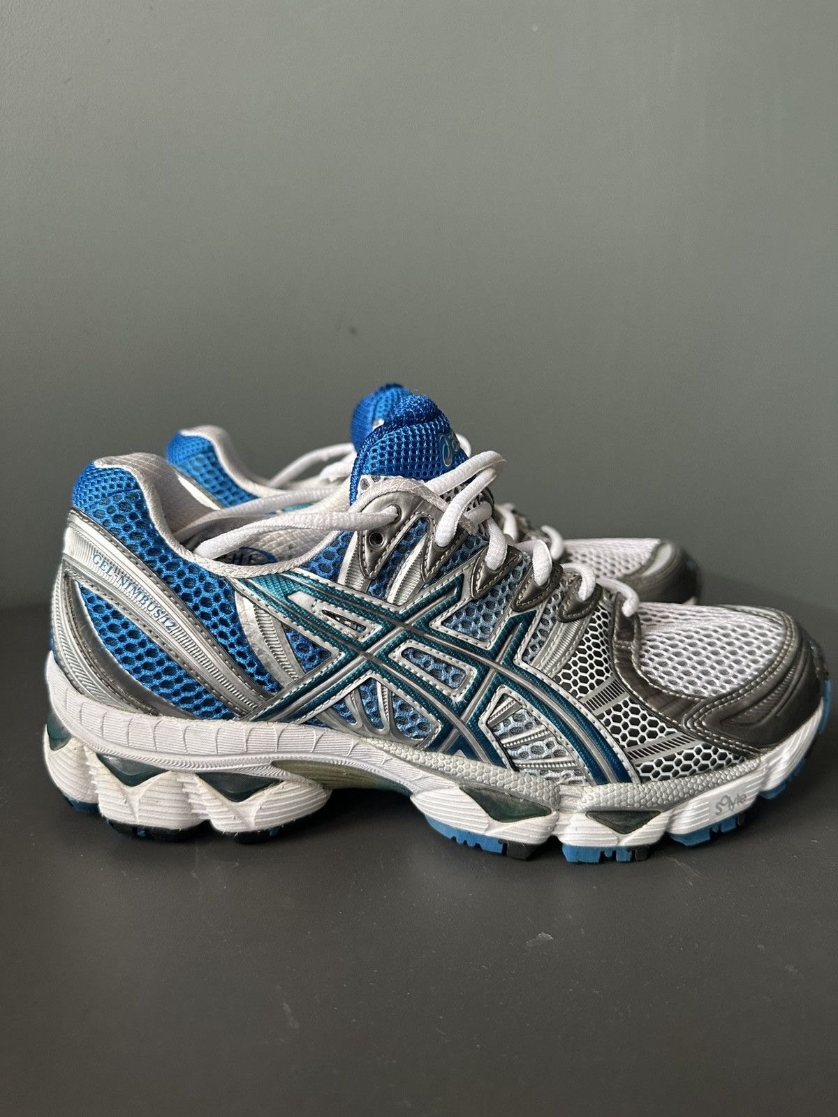Asics Asics Gel Nimbus 12 T095N Sneakers Size US 6.5 / EU 39-40 - 2 Thumbnail