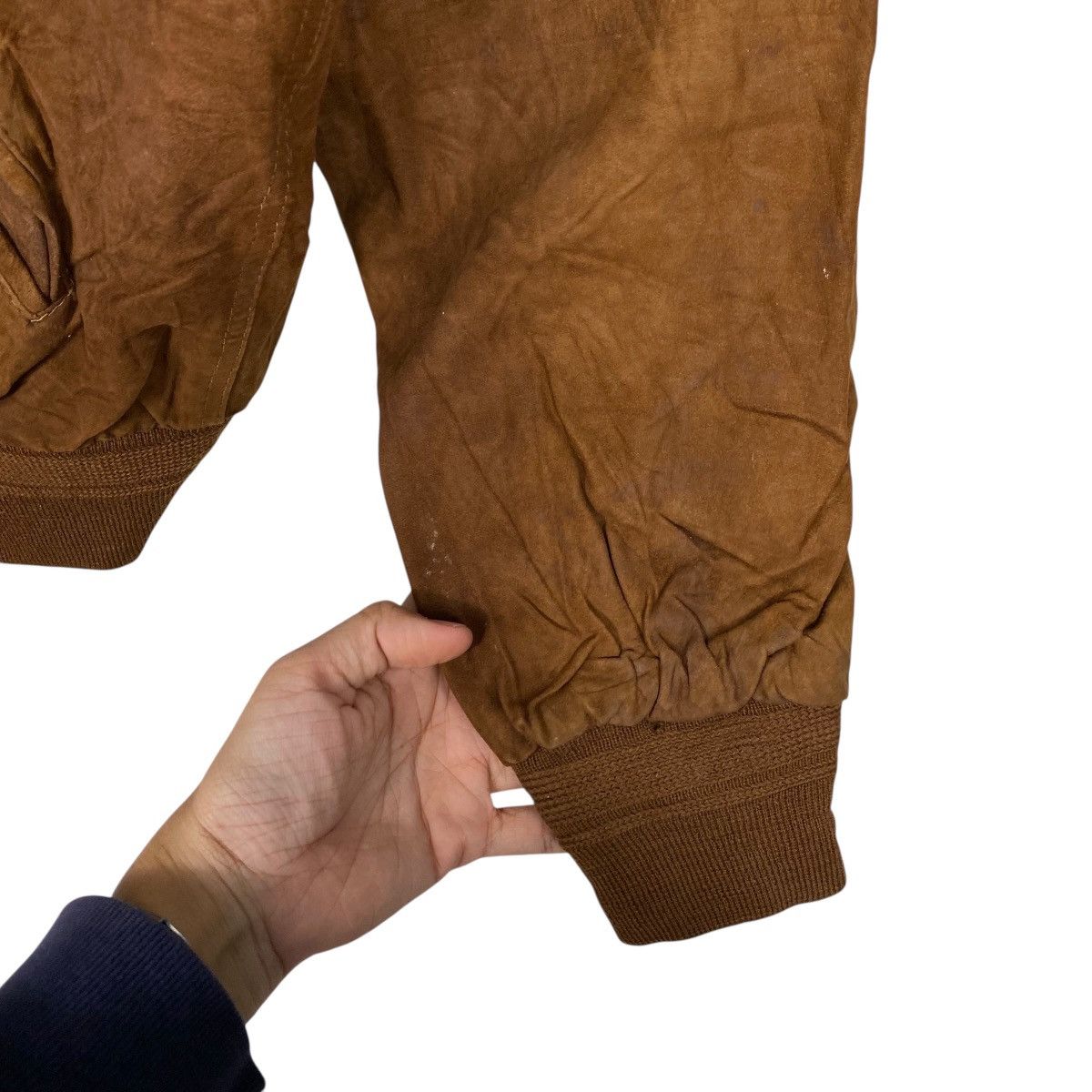 Other Vintage suede leather bomber jacket Size US M / EU 48-50 / 2 - 15 Thumbnail