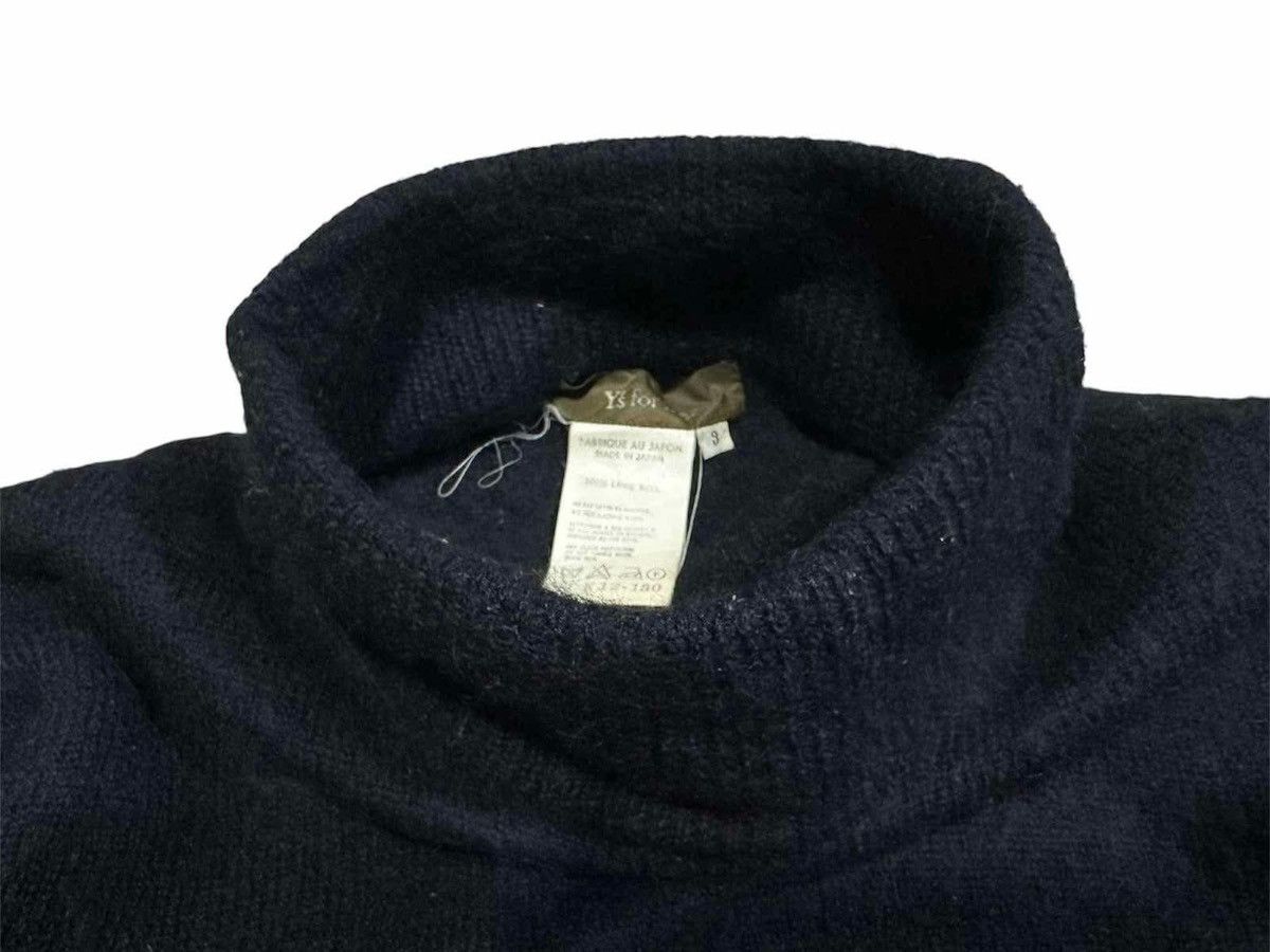 Y's × Y's for Men × Yohji Yamamoto 🔥Vintage Yohji Yamamoto Y’s For Men Wool Sweater Turtleneck Size US M / EU 48-50 / 2 - 8 Thumbnail