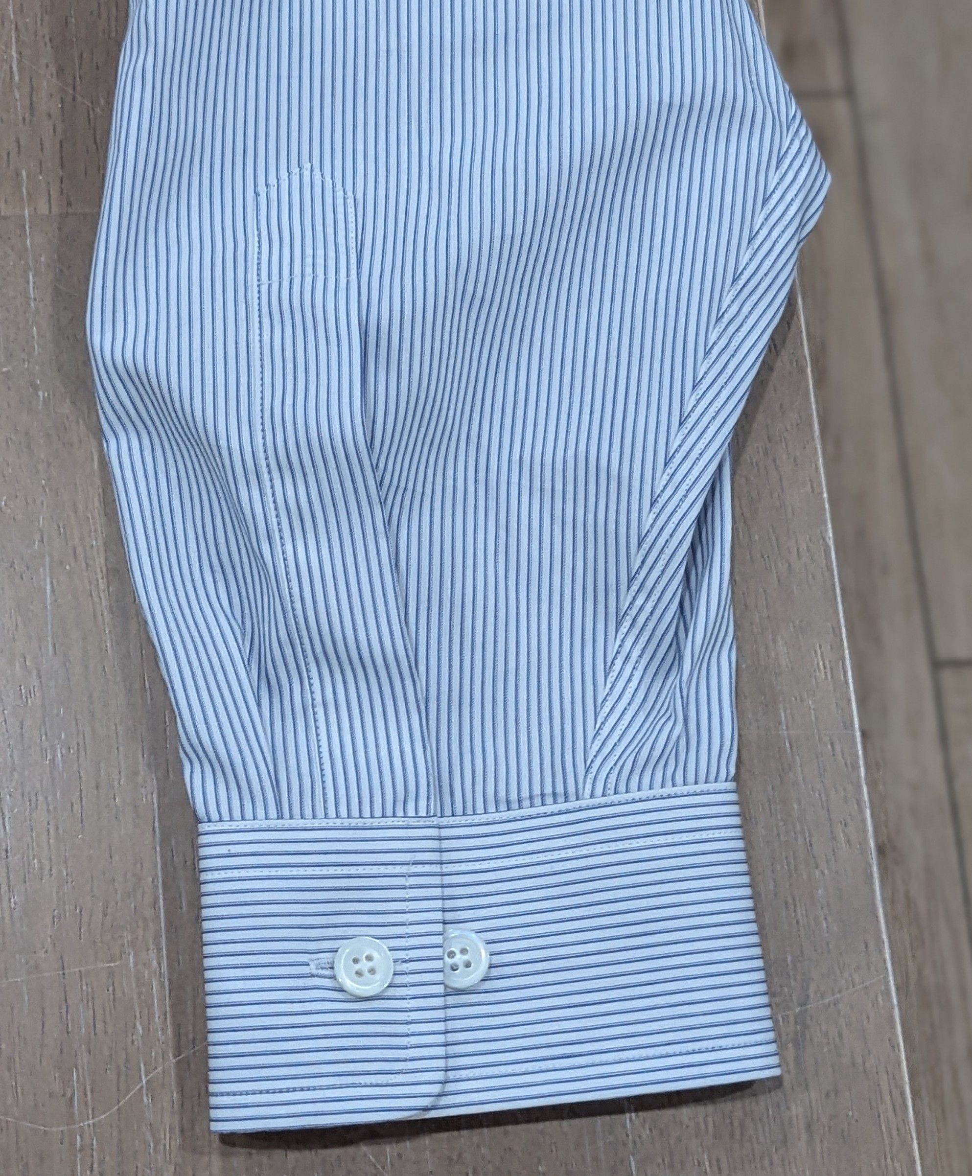 Dries Van Noten DRIES VAN NOTEN Pinstripe LS Button Up Shirt Dessin Large Size US L / EU 52-54 / 3 - 3 Thumbnail