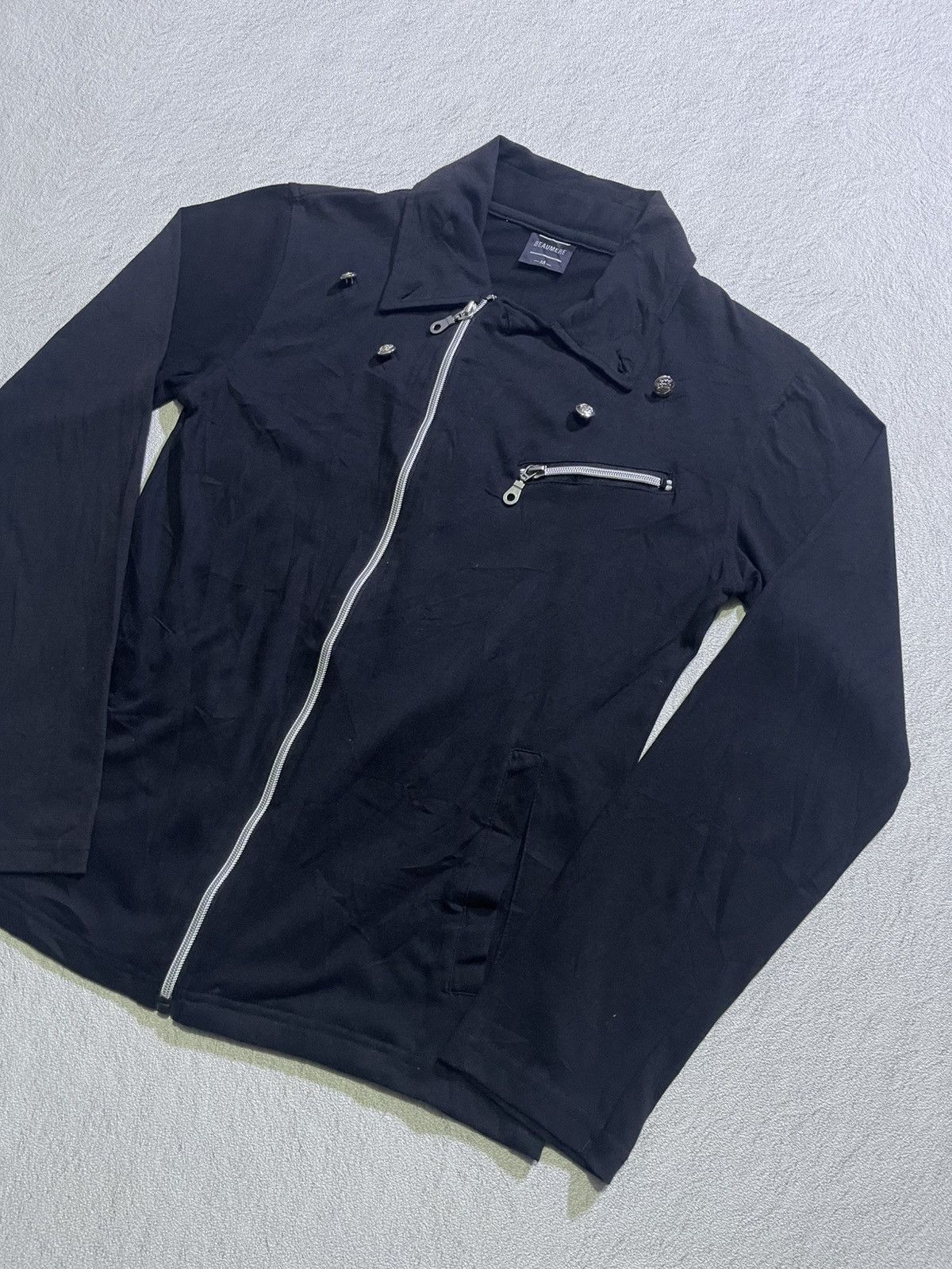 Hysteric Glamour Y2K BEAUMERE long sleeve tshirt full zipper style Size US M / EU 48-50 / 2 - 2 Thumbnail