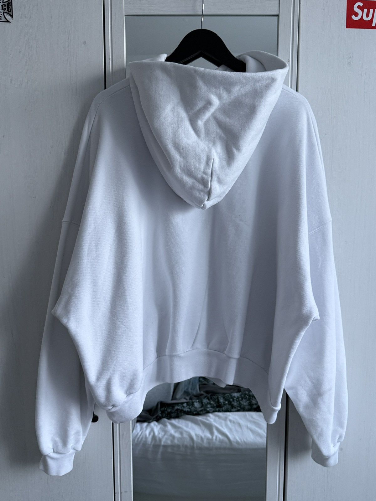Balenciaga Balenciaga x Adidas White hoodie Size US S / EU 44-46 / 1 - 3 Thumbnail
