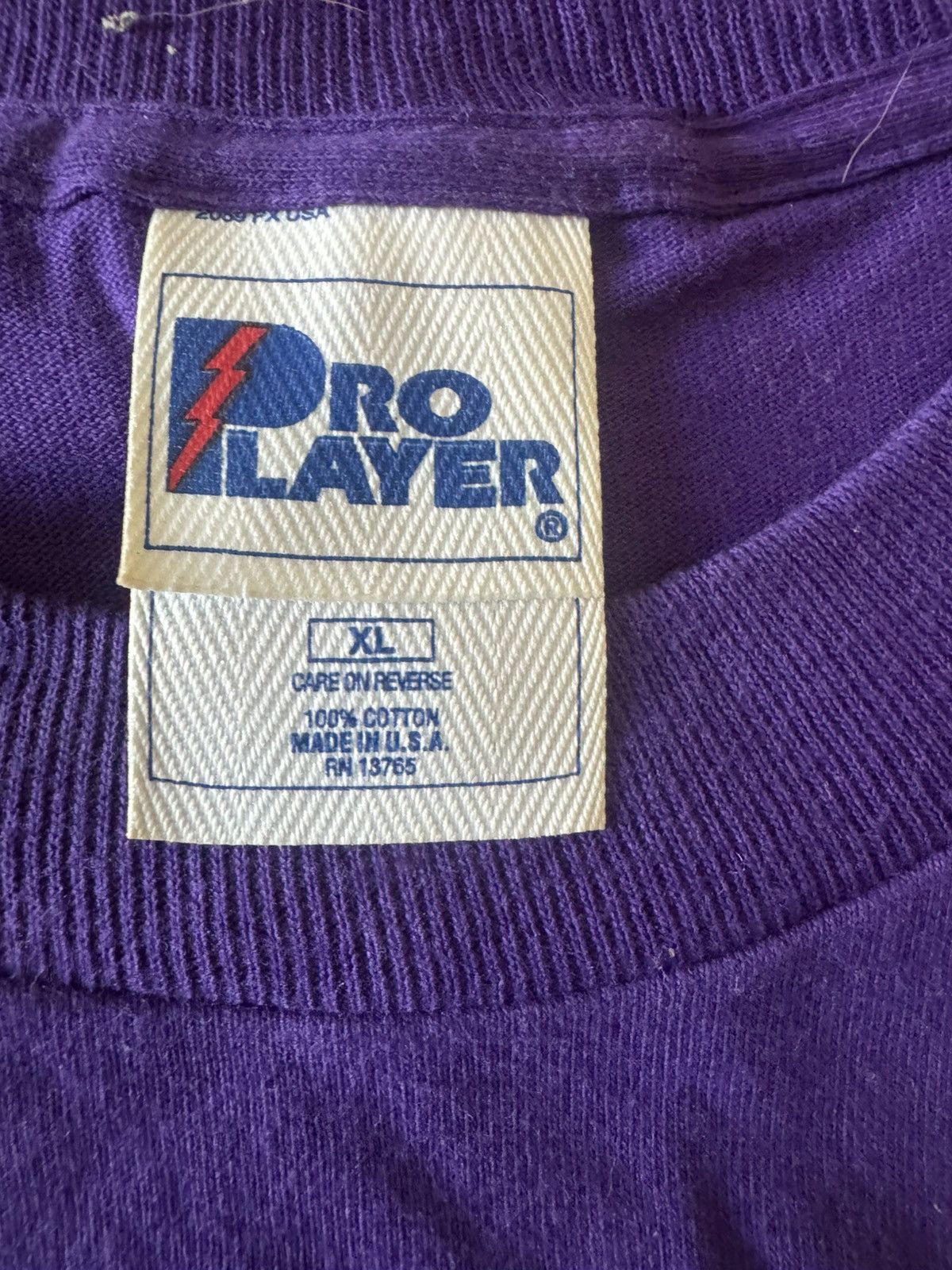 NBA × Pro Player × Vintage Purple vintage 90s Los Angeles Lakers tee Size US XL / EU 56 / 4 - 3 Thumbnail