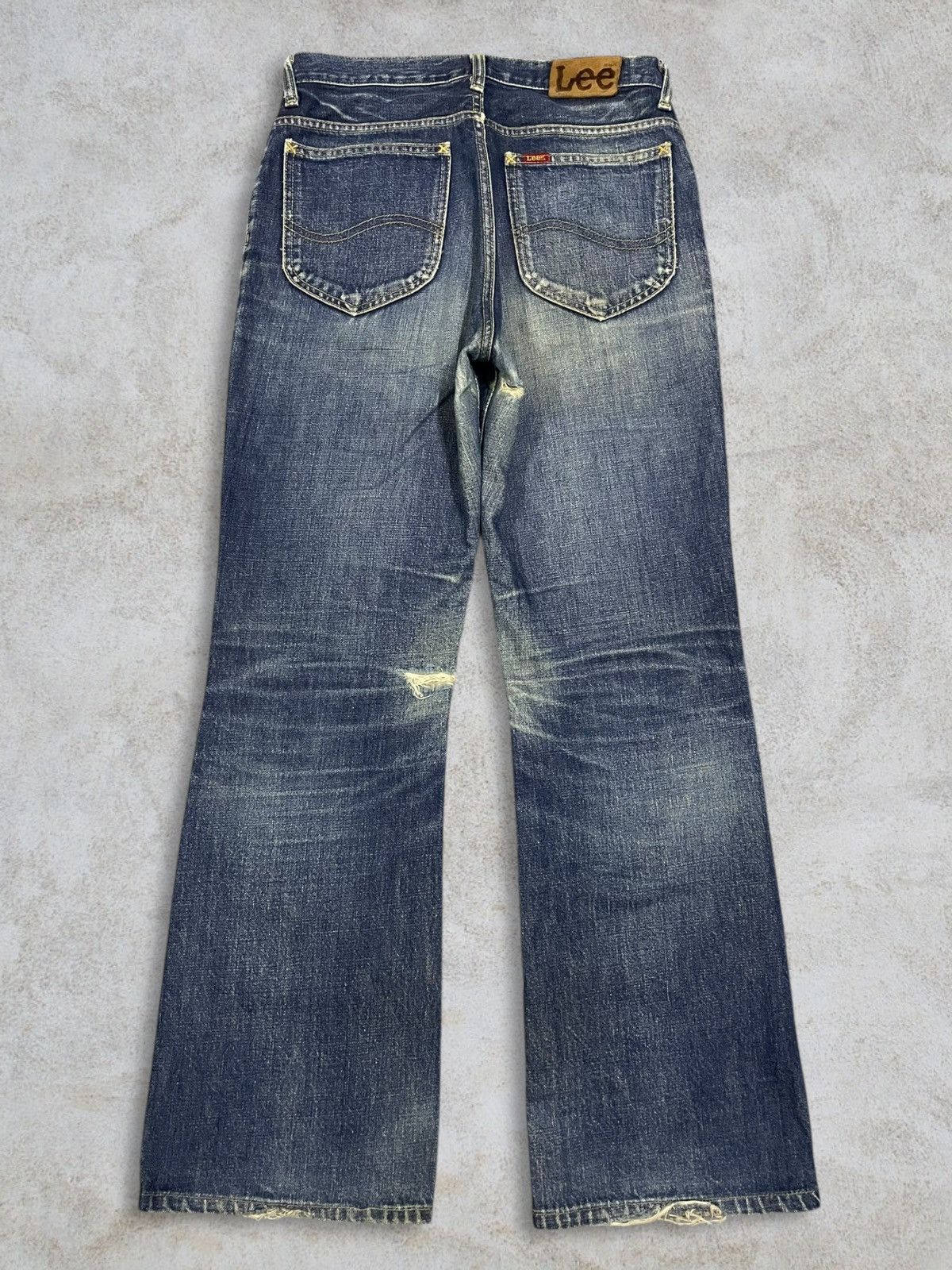 POST ARCHIVE FACTION (PAF) Vintage Miss Lee Riders Distressed Loose Fit Wide Leg Jeans Size 29" - 4 Thumbnail