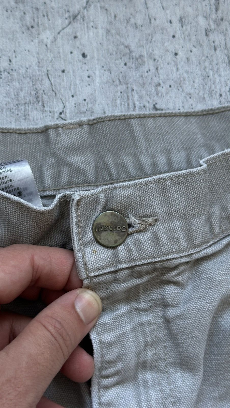 Carhartt Wip 90s Carhartt WIP Distressed Single Knee Pants Size US 36 / EU 52 - 24 Thumbnail
