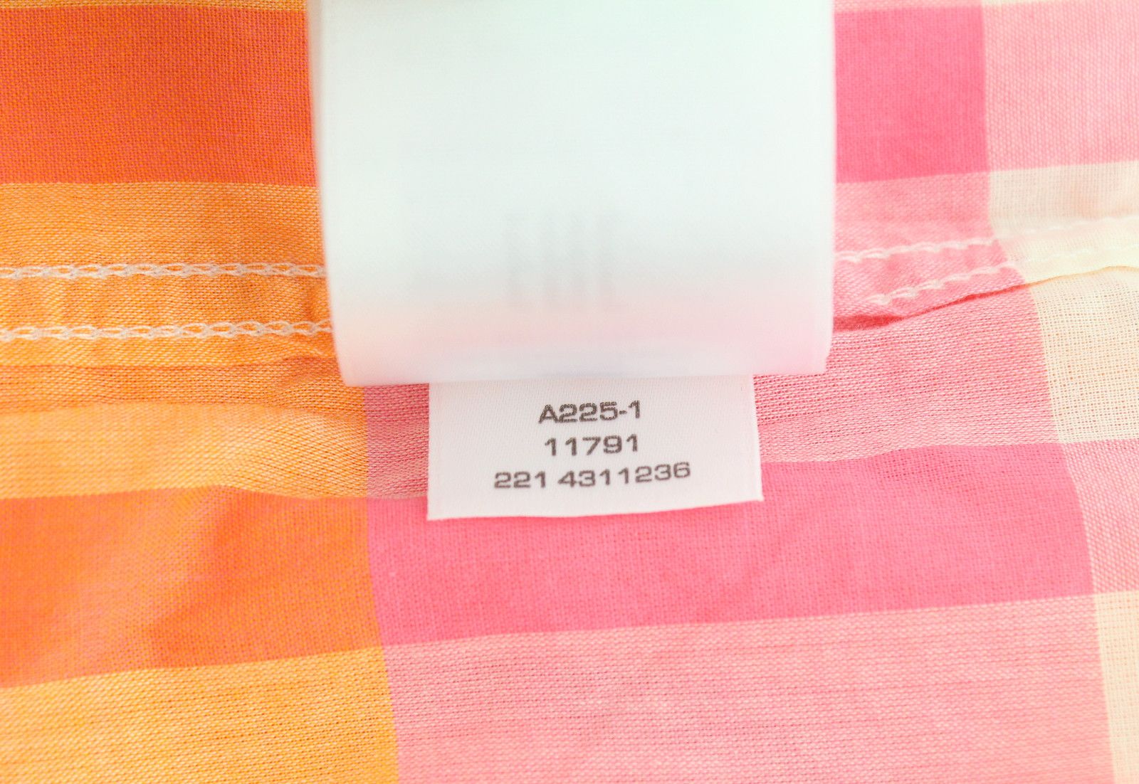Gant REL WIDE CUFF MADRAS EU34 Preppy Pink Button-Down 87532 Size XS / US 0-2 / IT 36-38 - 10 Thumbnail