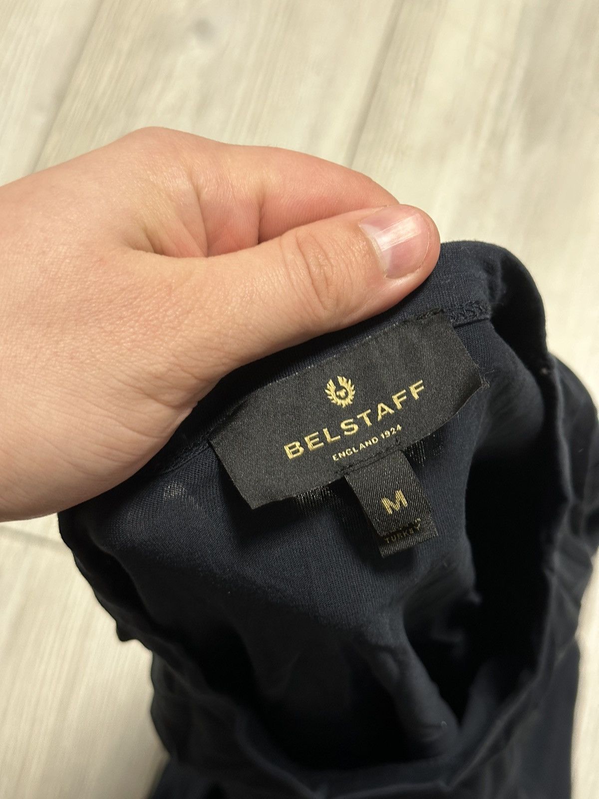 Belstaff Belstaff Logo Long Sleeve T-Shirt Size US M / EU 48-50 / 2 - 4 Thumbnail