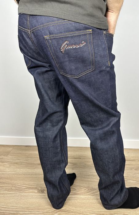 Logo Embroidered Jeans